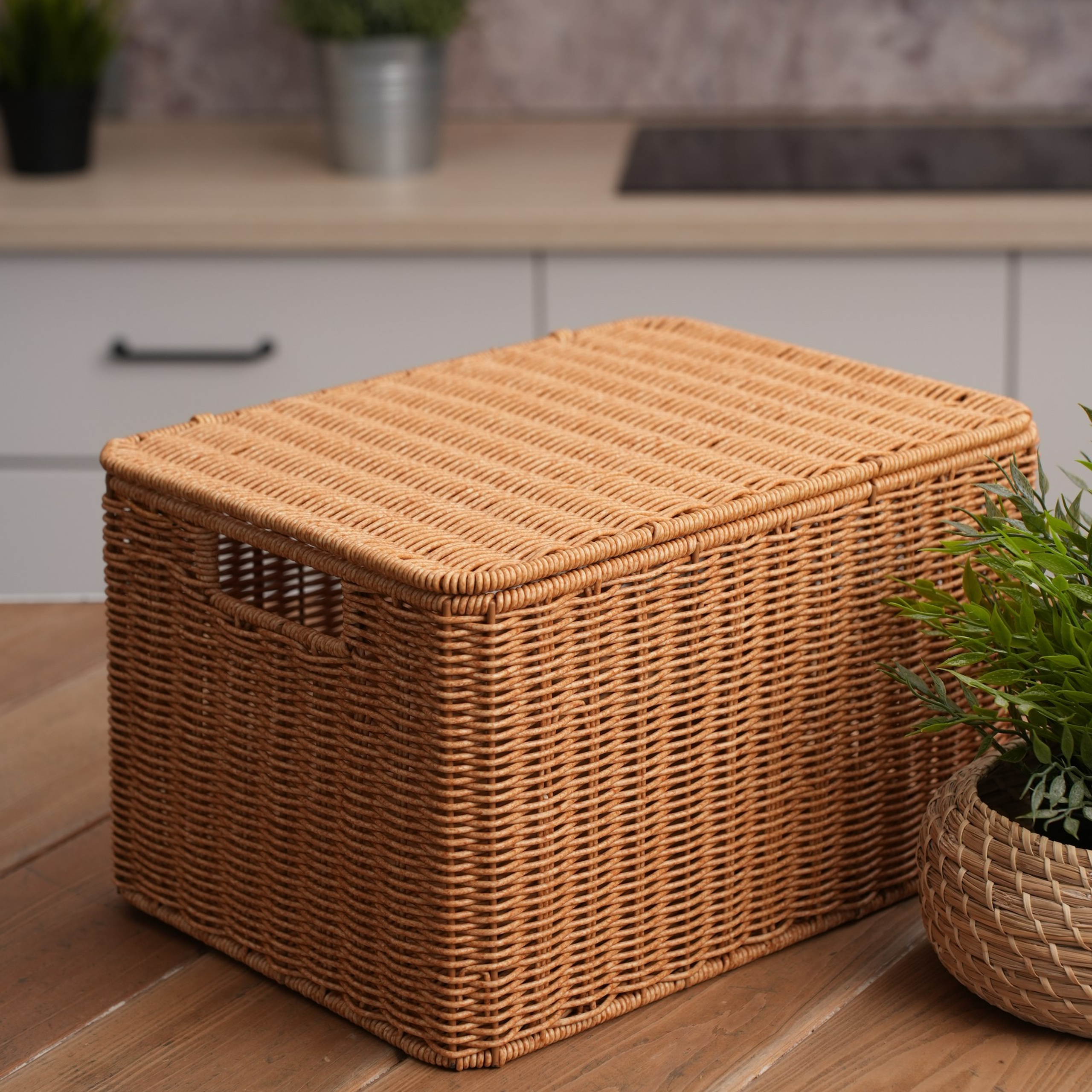 Фотосъемка плетеных корзин для Wildberries и Ozon