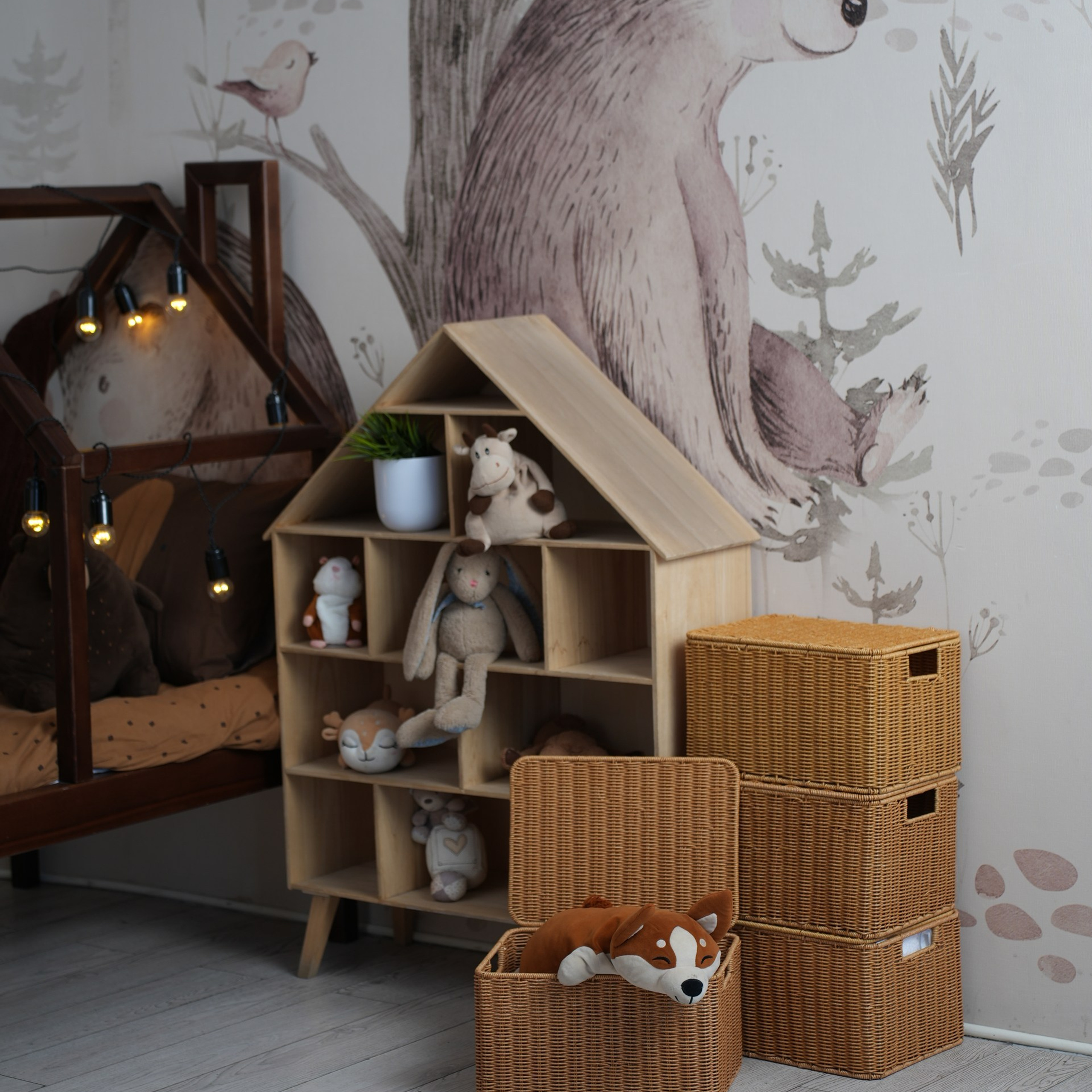 Фотосъемка плетеных корзин для Wildberries и Ozon