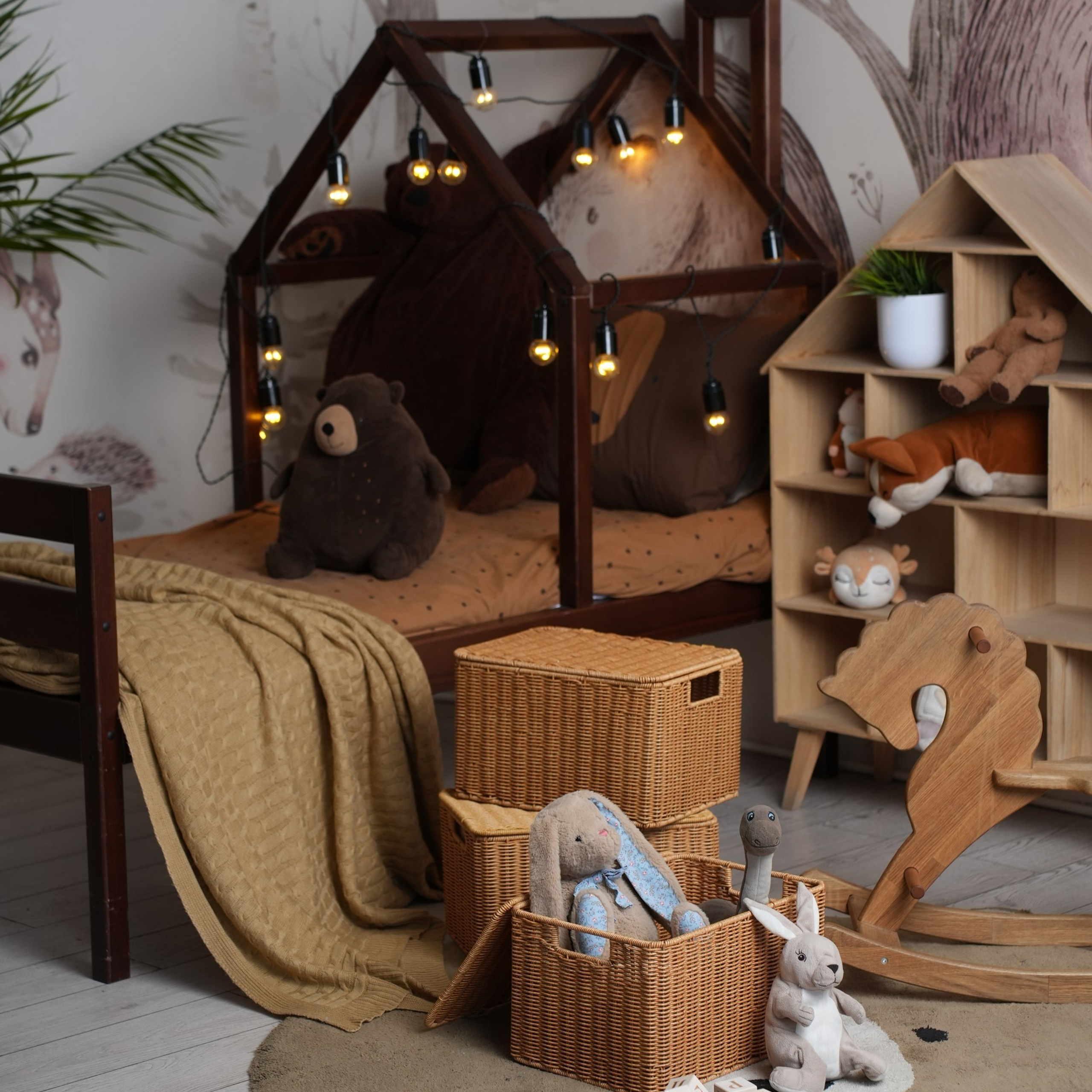 Фотосъемка плетеных корзин для Wildberries и Ozon