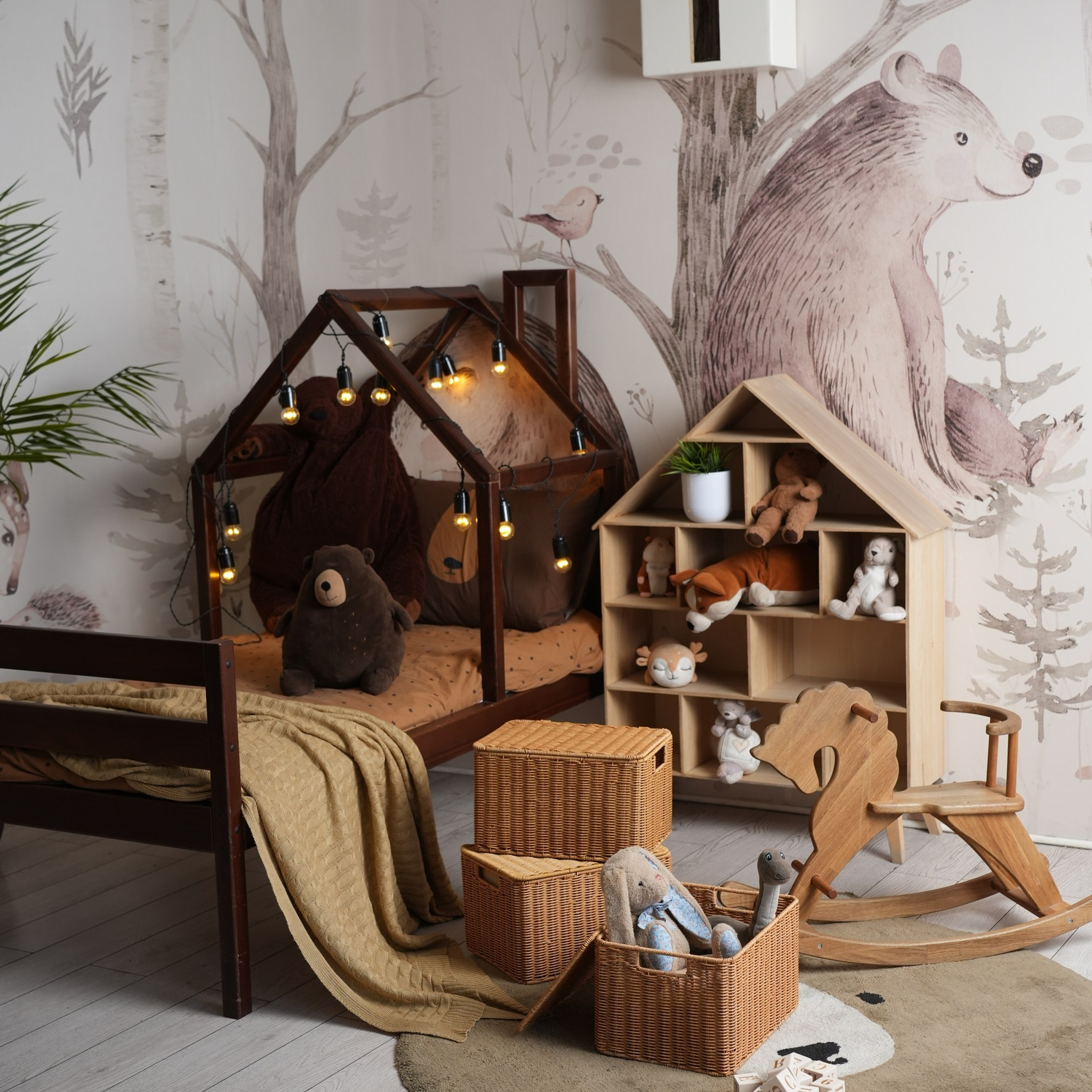 Фотосъемка плетеных корзин для Wildberries и Ozon