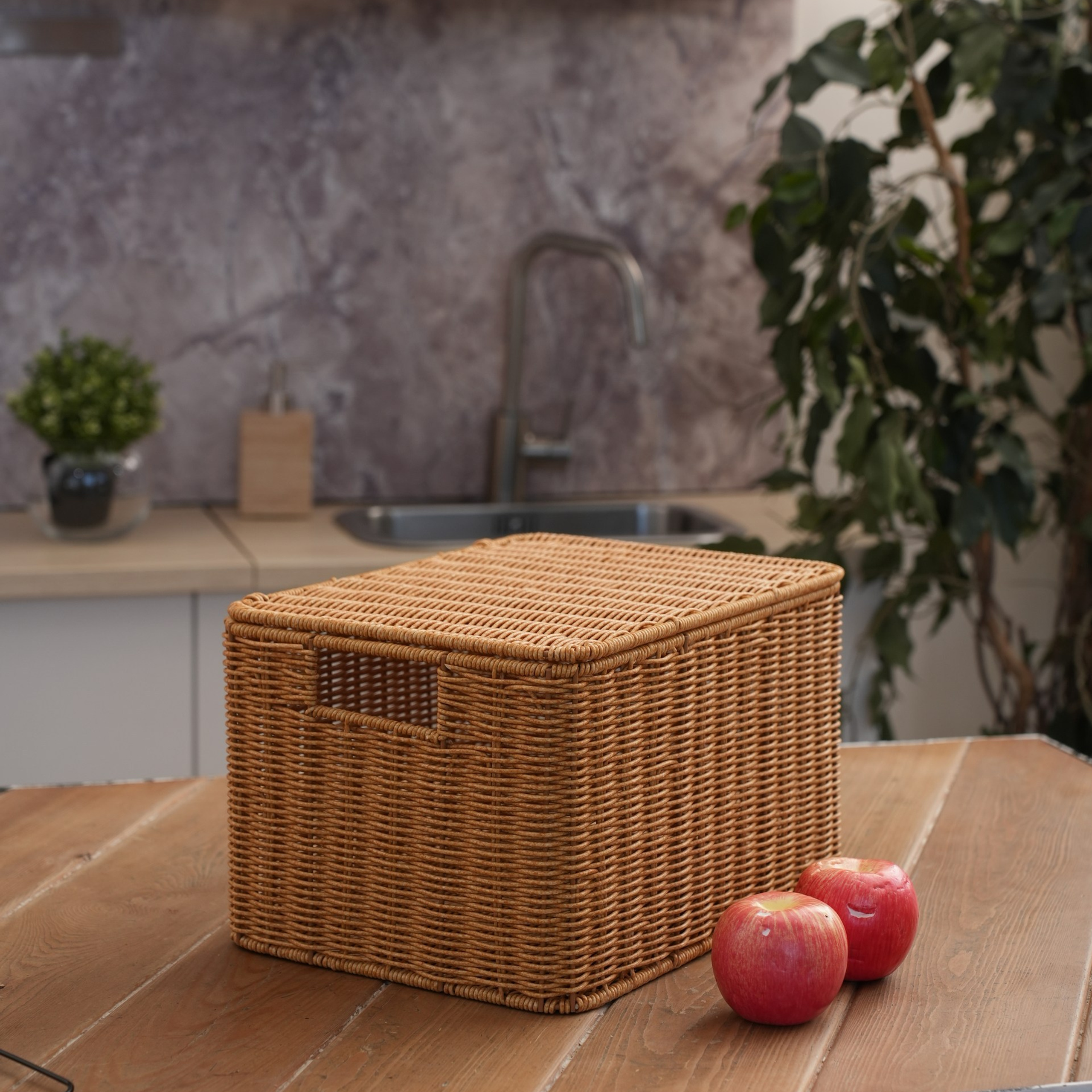 Фотосъемка плетеных корзин для Wildberries и Ozon