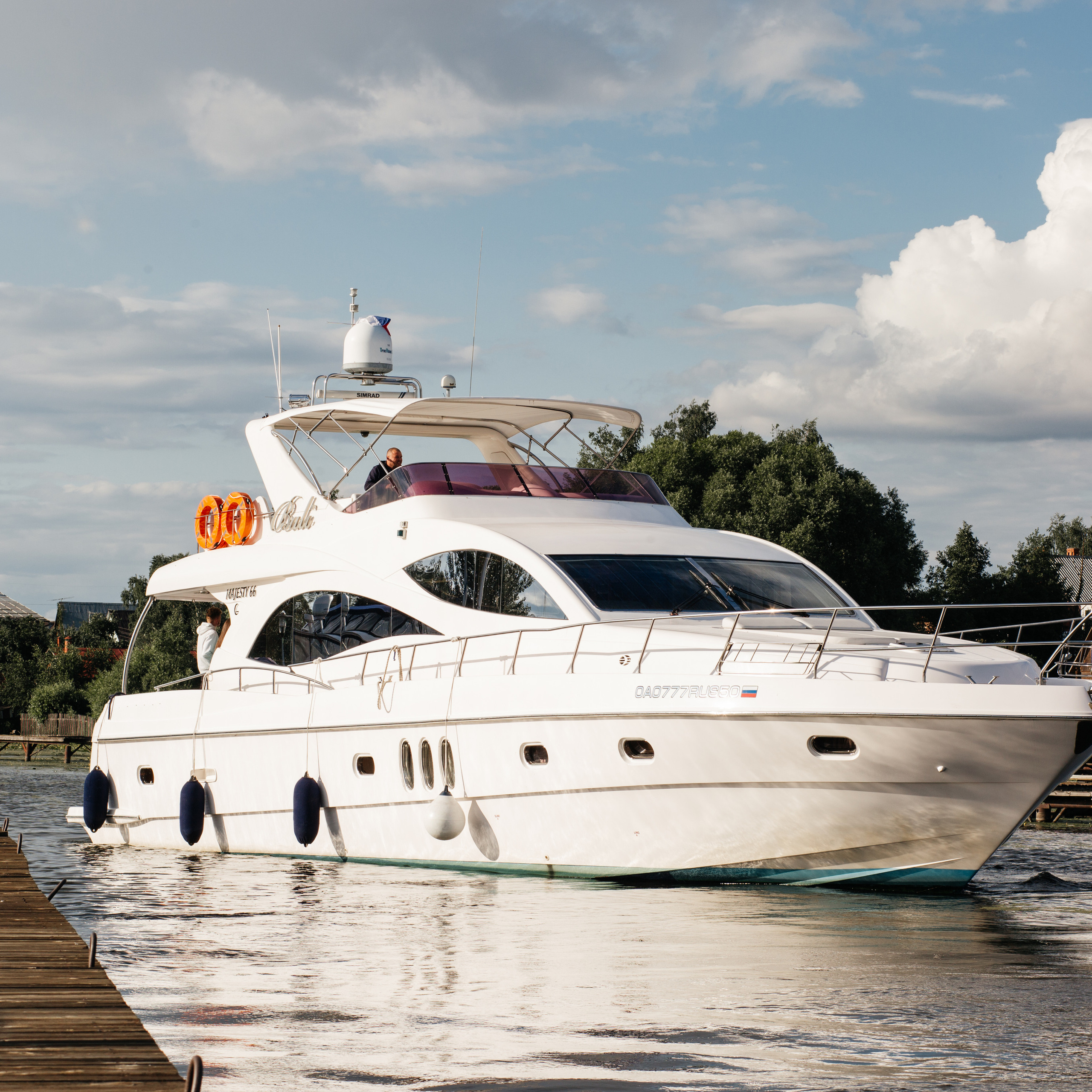 Юбилей на яхте