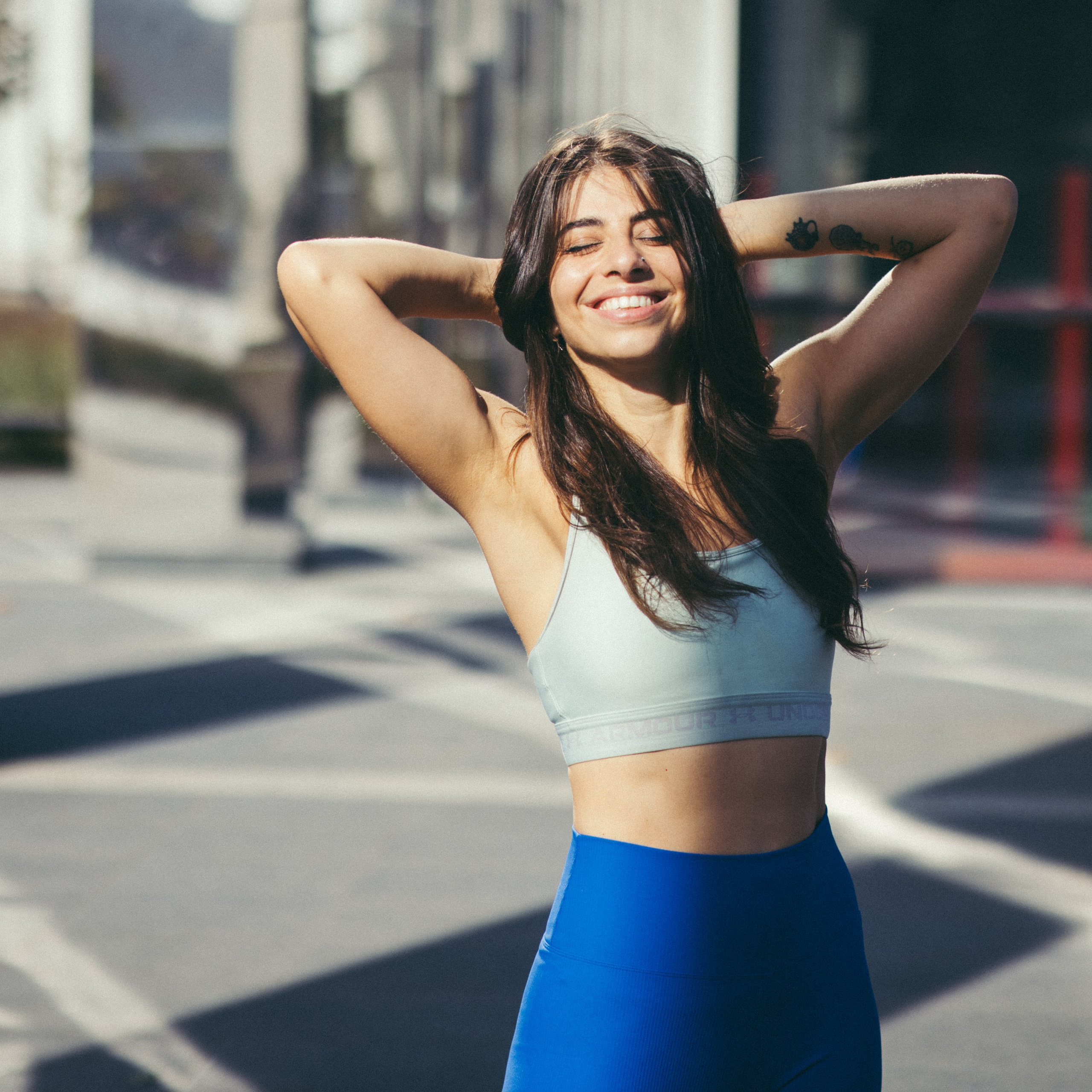 Контент и&nbsp;портретная съёмка для тренера по&nbsp;танцам и&nbsp;фитнесу Наталии.