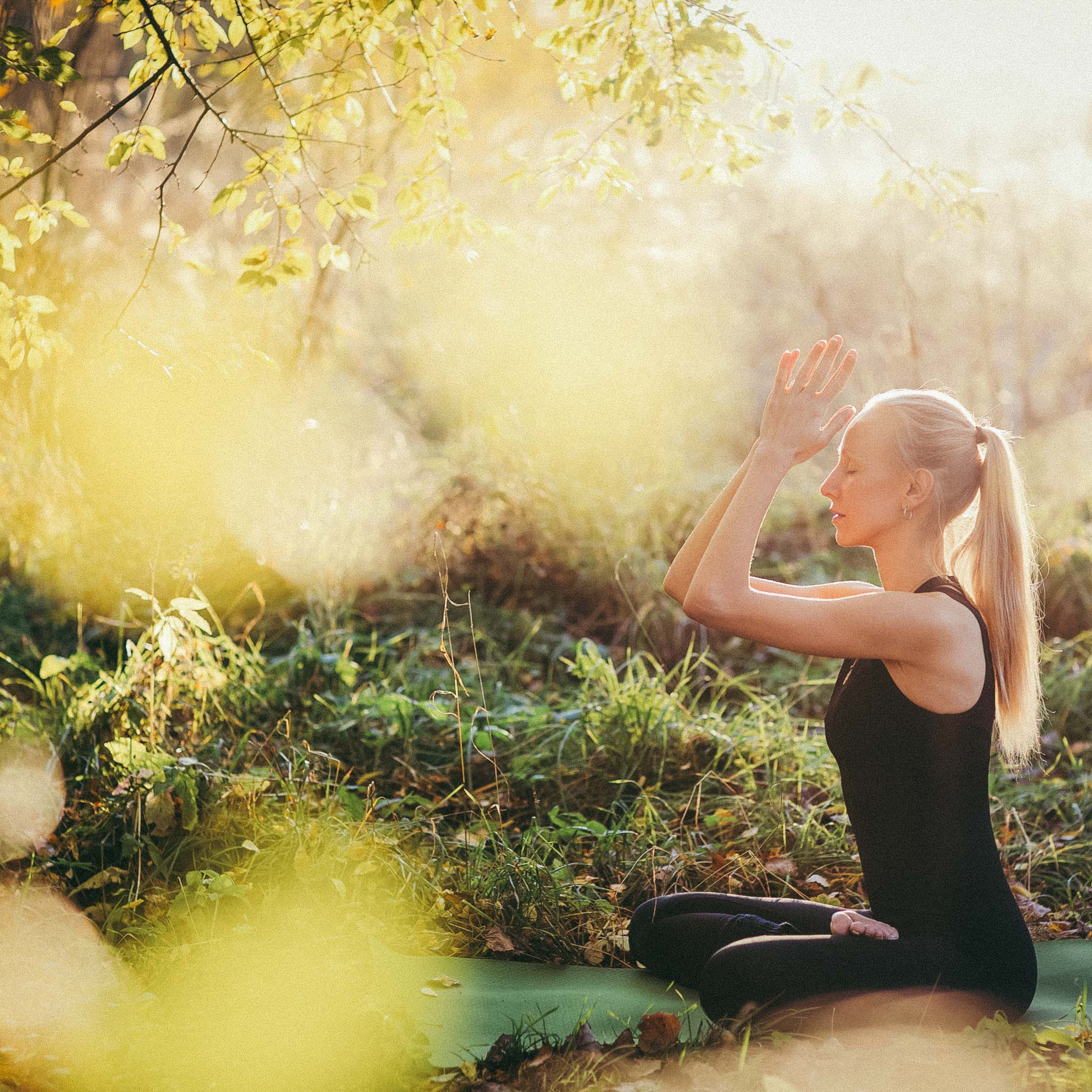 Контент-съёмка/индивидуальная фотосессия для йога-тренера Елены Янченко