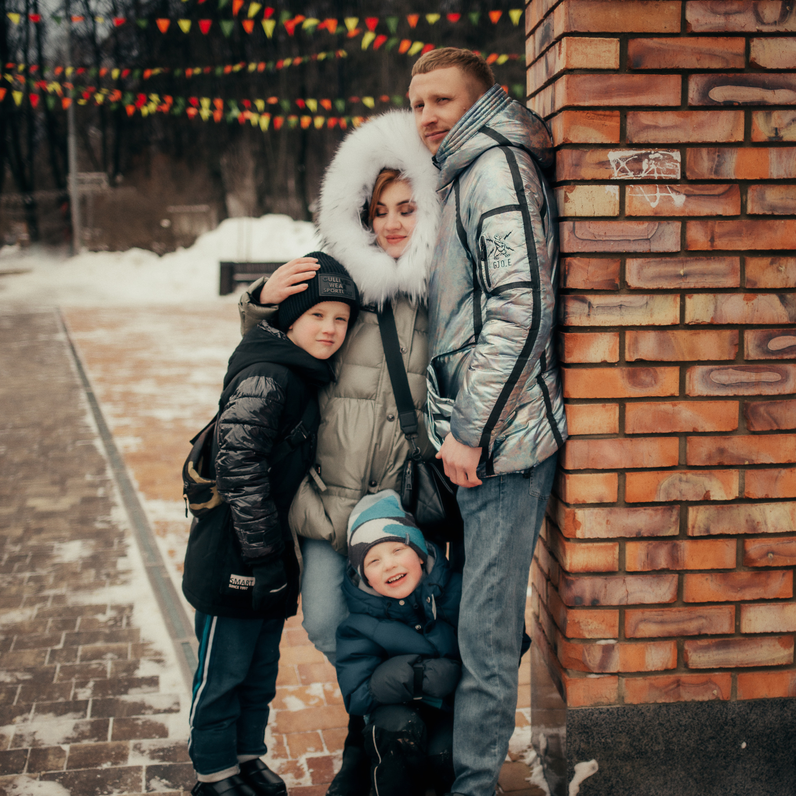 Ульяна с семьей. Семейный фотограф в Москве Натали Момот