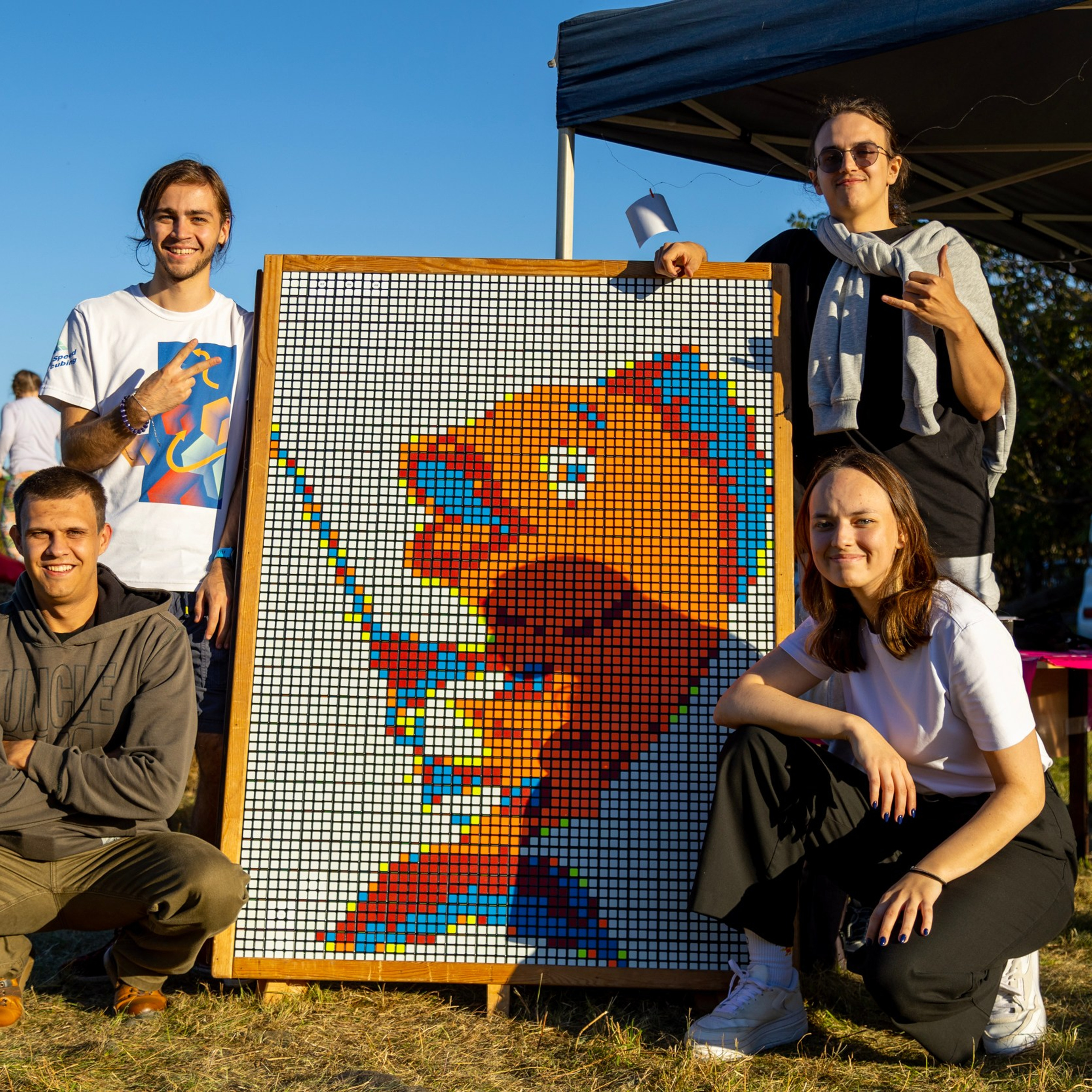 Фестиваль «Большой пикник», репортаж для ASAP Speedcubing