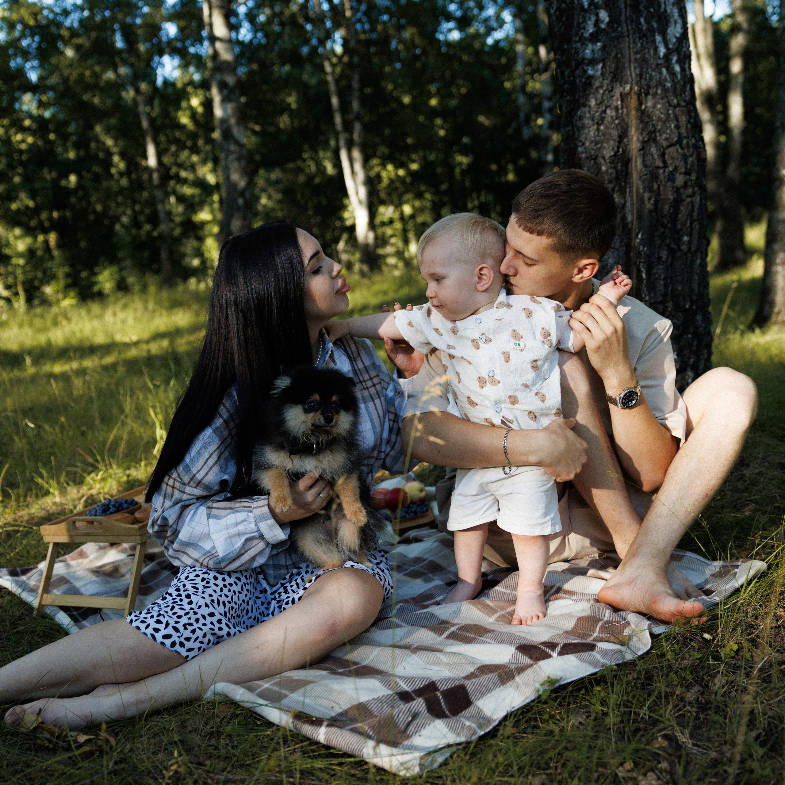 Максим, Алина и Марк