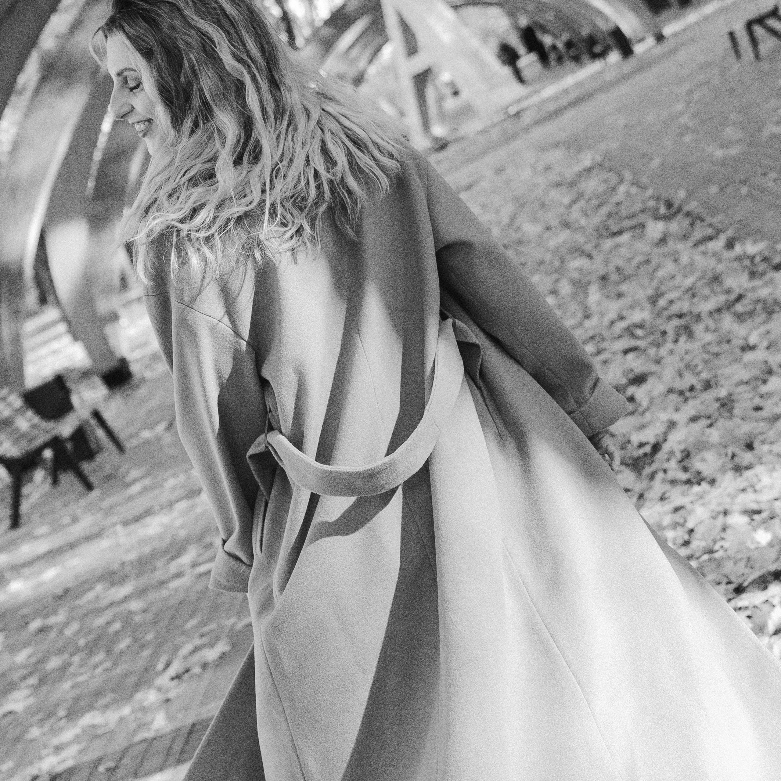 Вика.Осенняя прогулка.