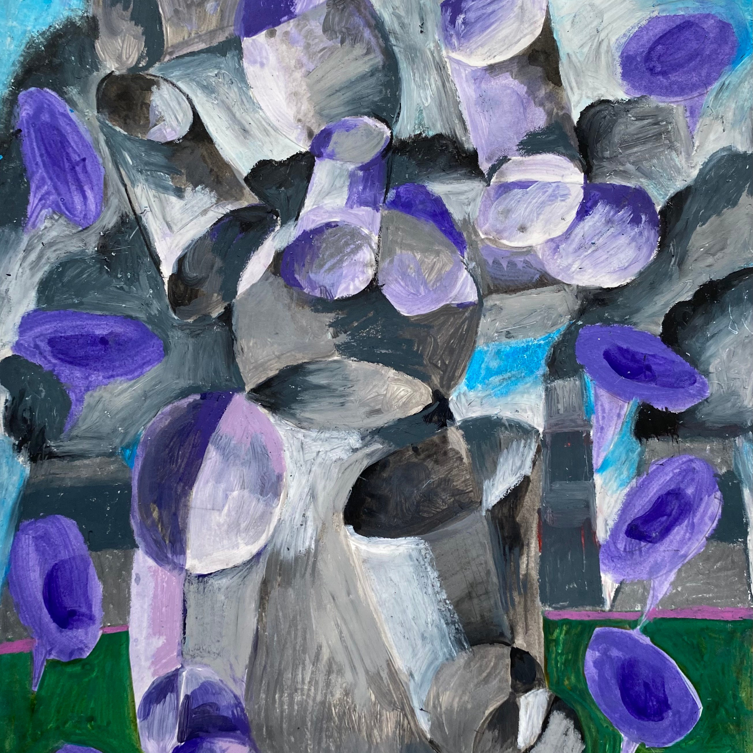 Папка с цветными работами А3