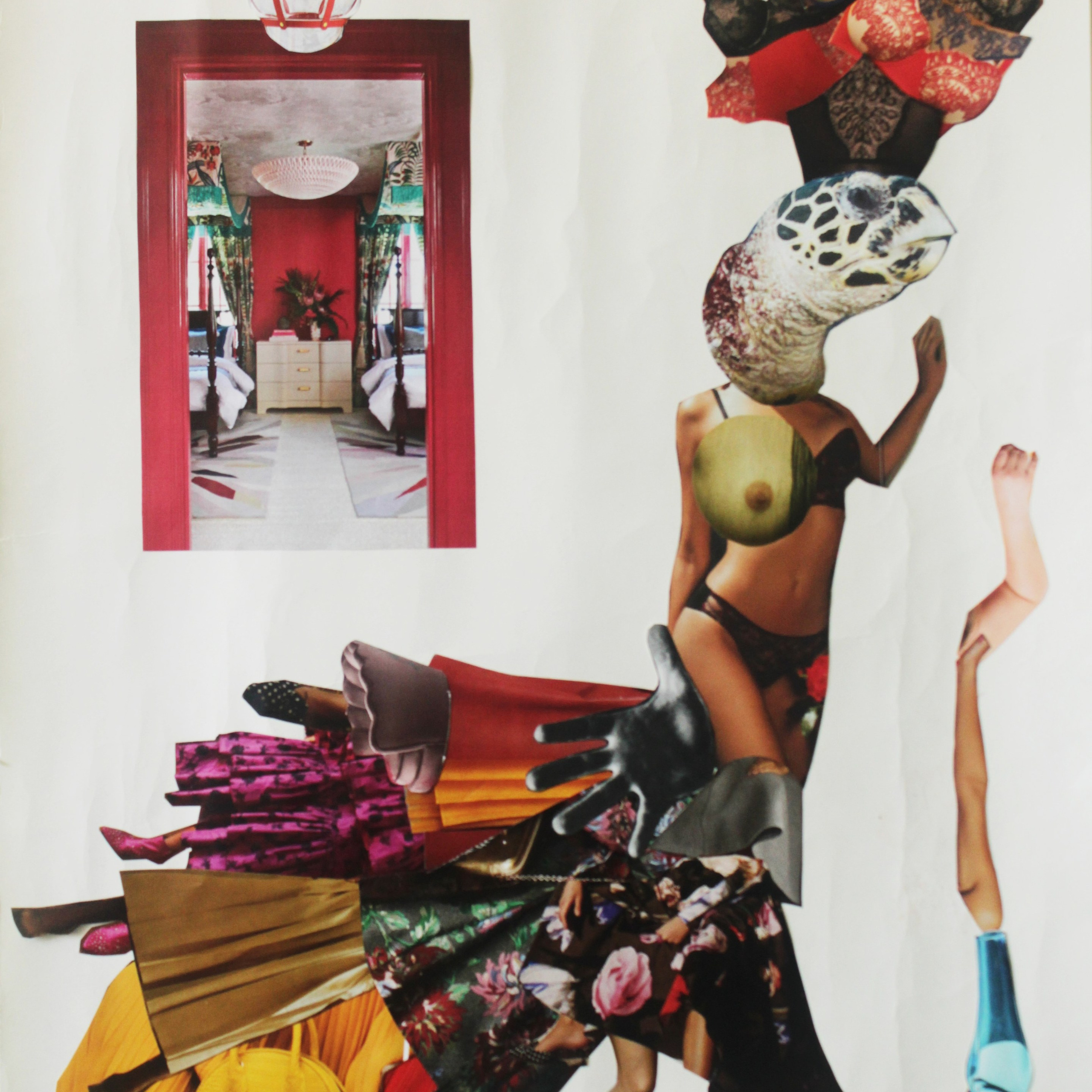 Коллаж. Серия «Перекати поле»