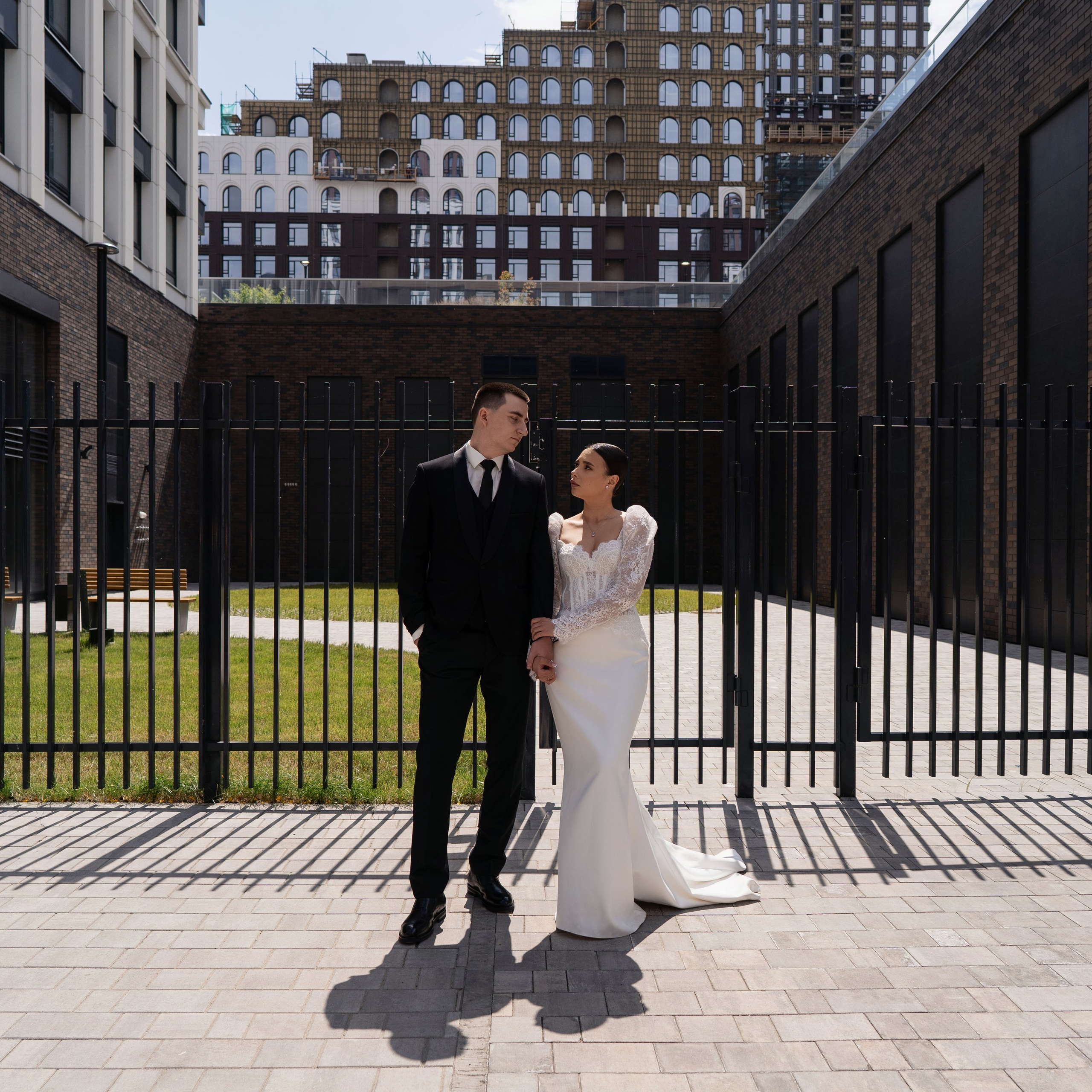 Свадебная фотосессия в городе, modern