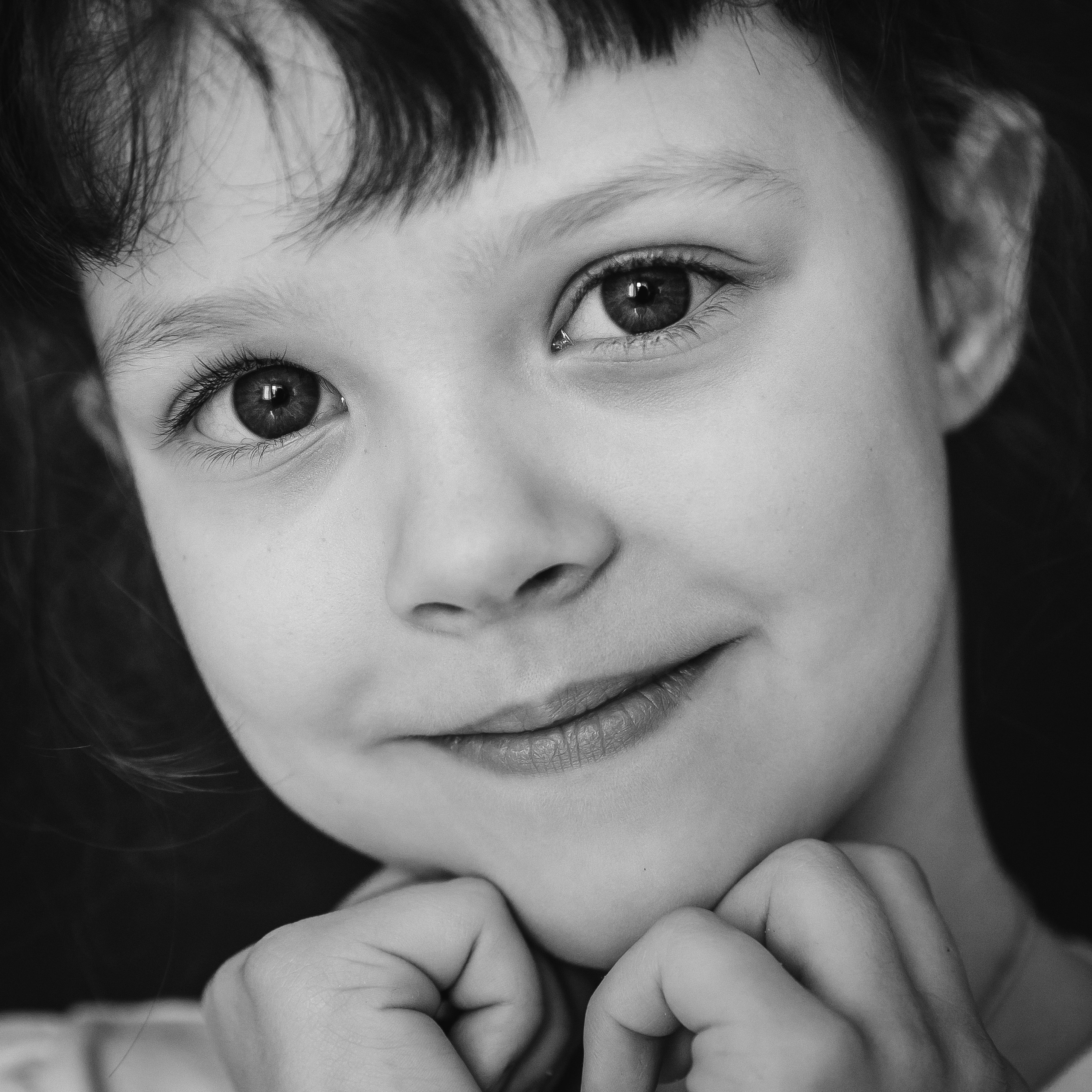 Минимализм / портреты + ЧБ