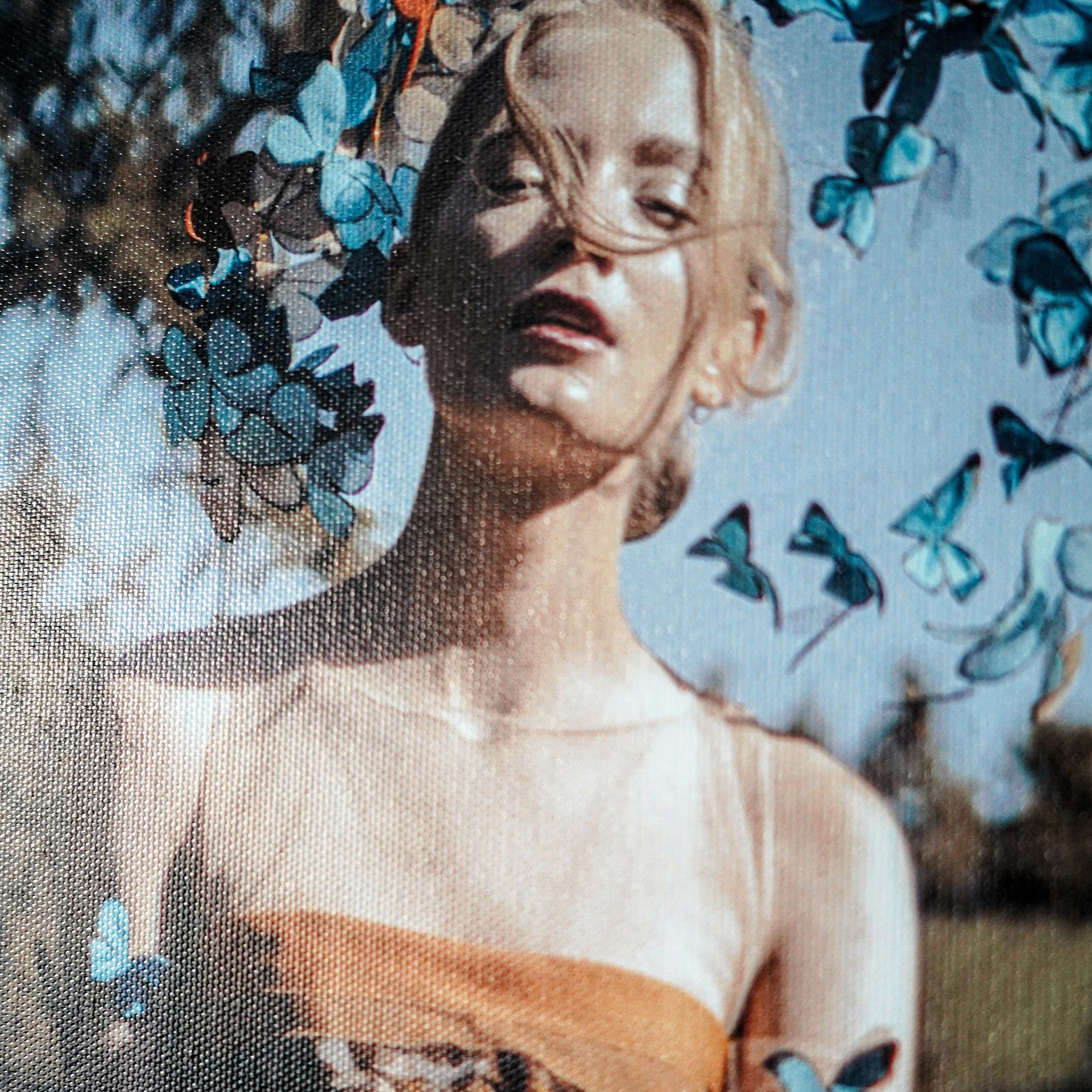 Авторская печать на холсте «Жизнь Бабочки». Художник Katya Warped г. Чебоксары