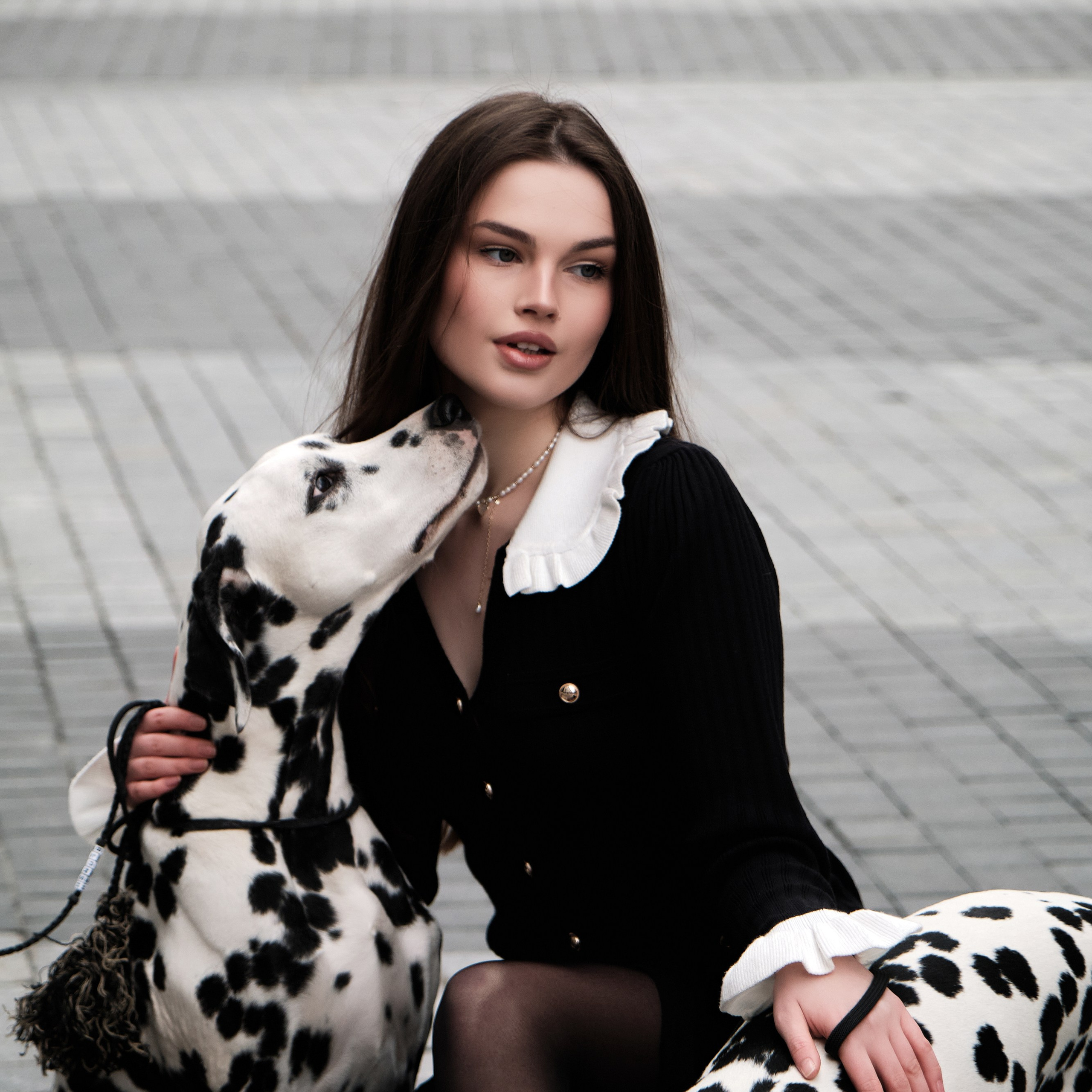 фотосессия с далматинцами в Москве фотограф Виктория Колышева