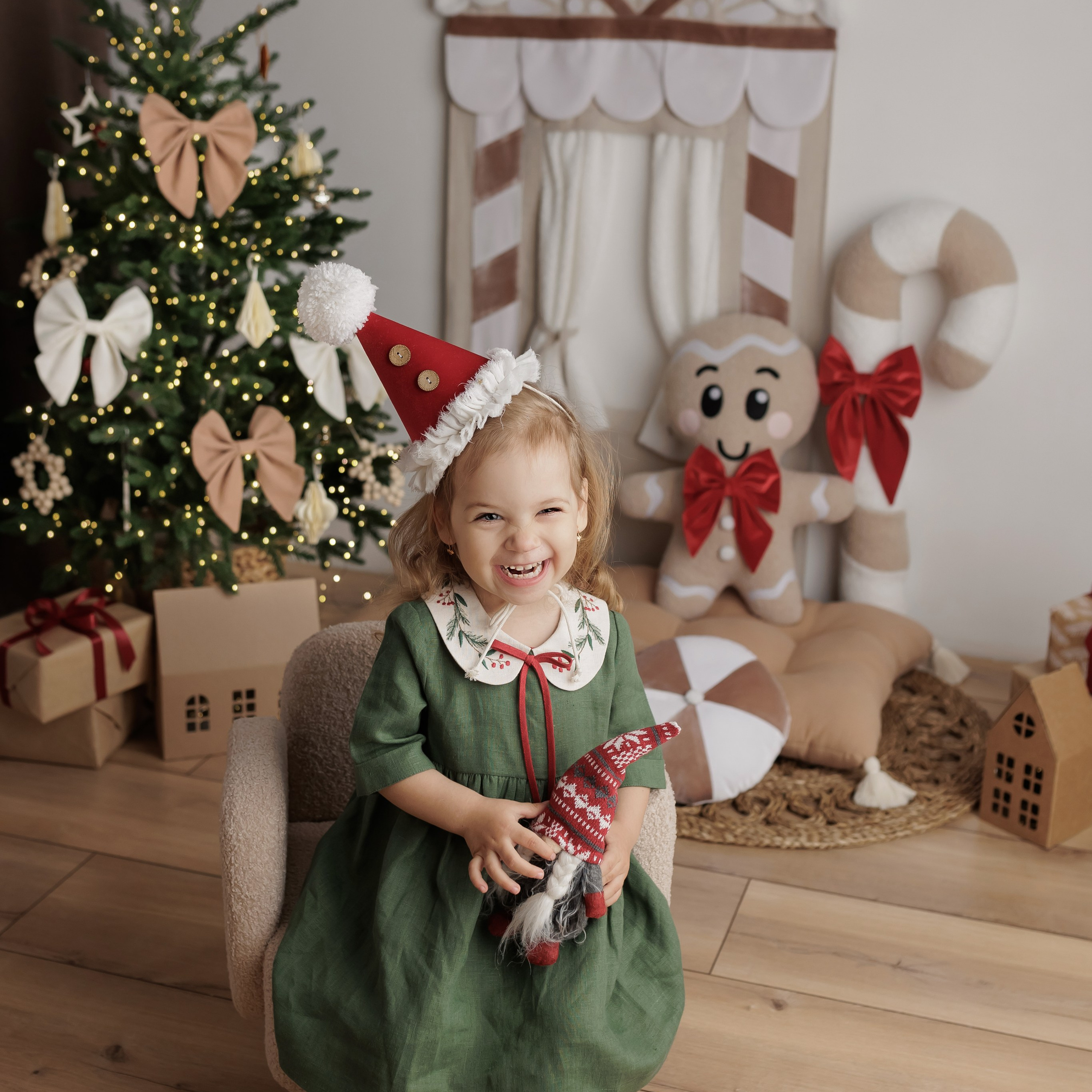 Новый год — 2026. Фотограф новорожденных и малышей в Уфе Шелагина Ольга