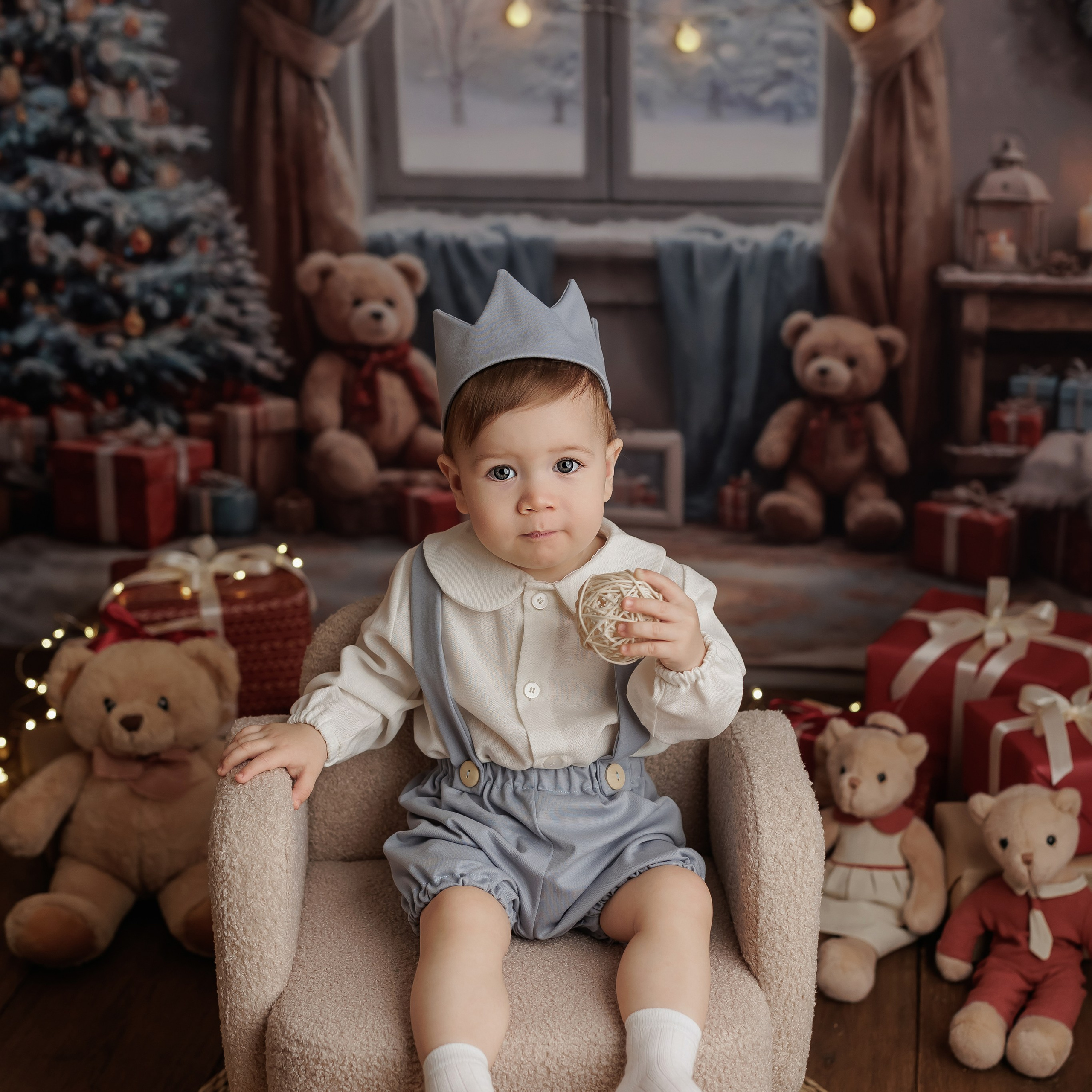 Новый год — 2026. Фотограф новорожденных и малышей в Уфе Шелагина Ольга