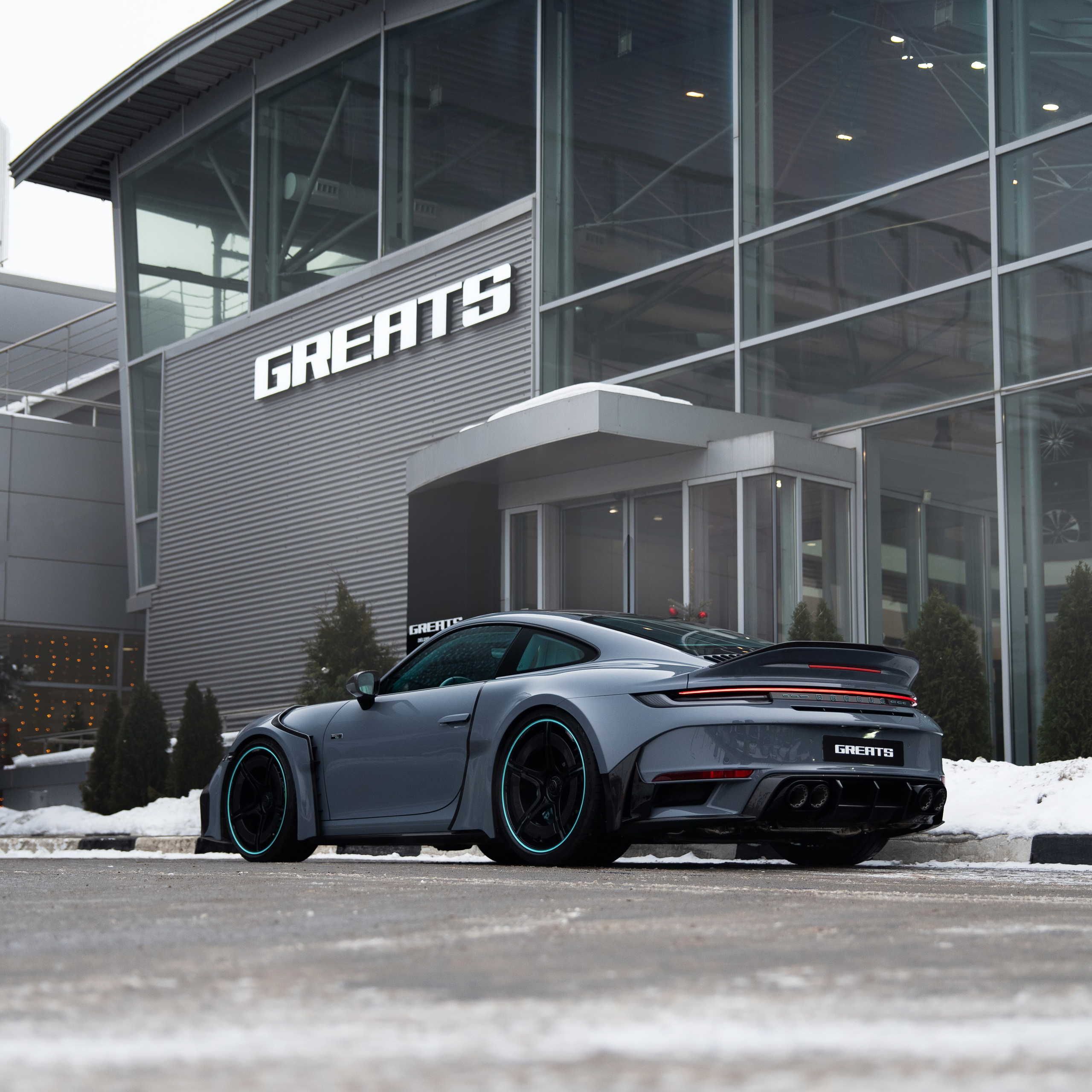 Porsche 911 Turbo S Brabus 900 Rocket R