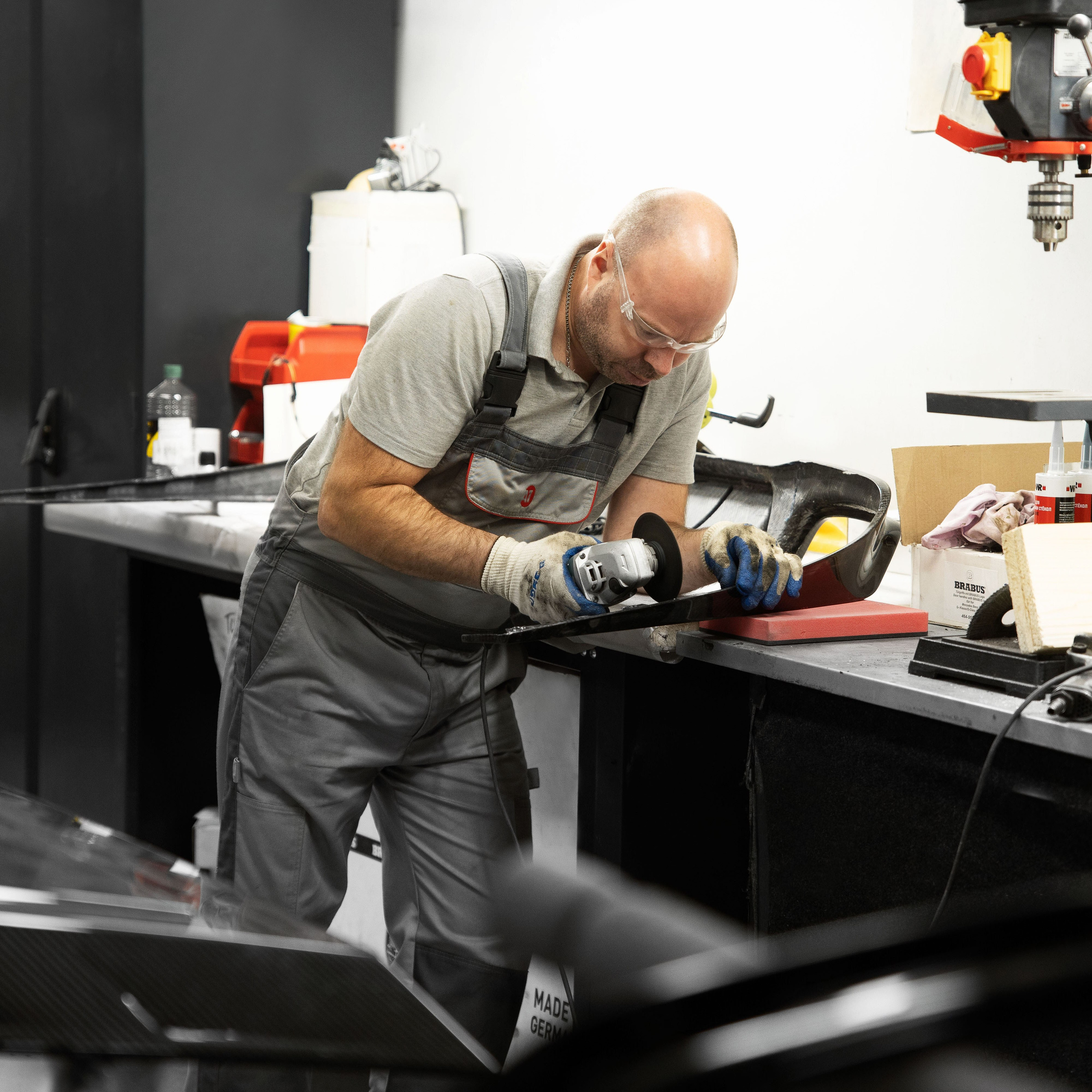 Процесс работ