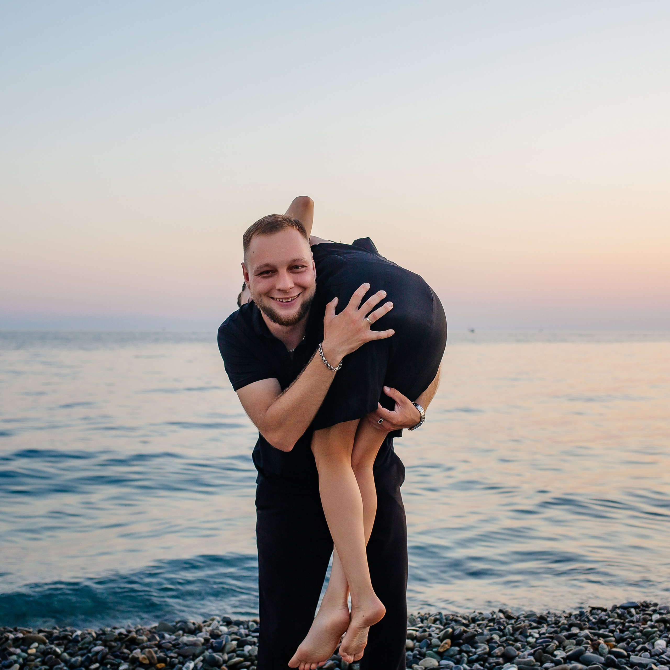 Имеретинский пляж. Фотосессия на закате