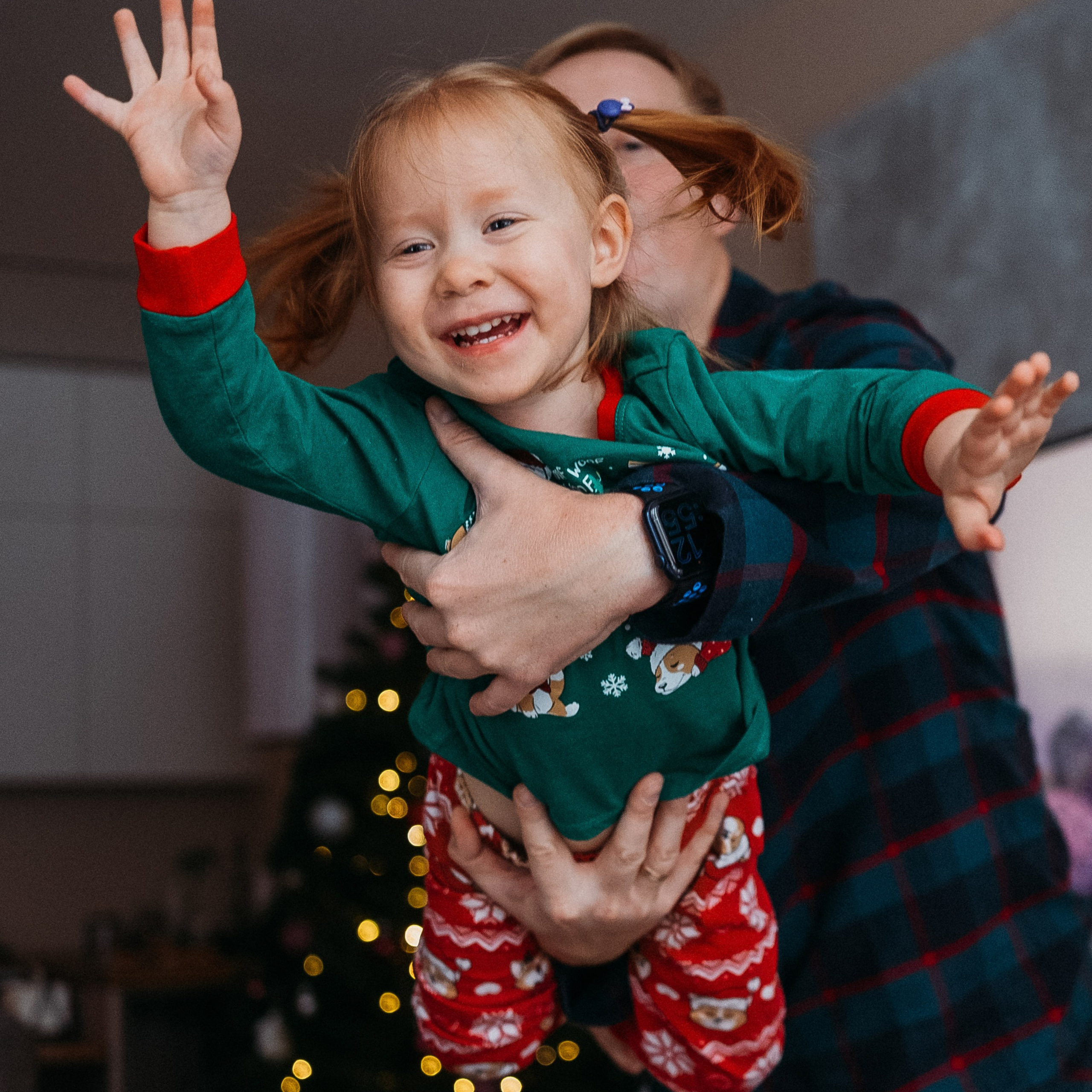 Новогодняя домашняя фотосессия