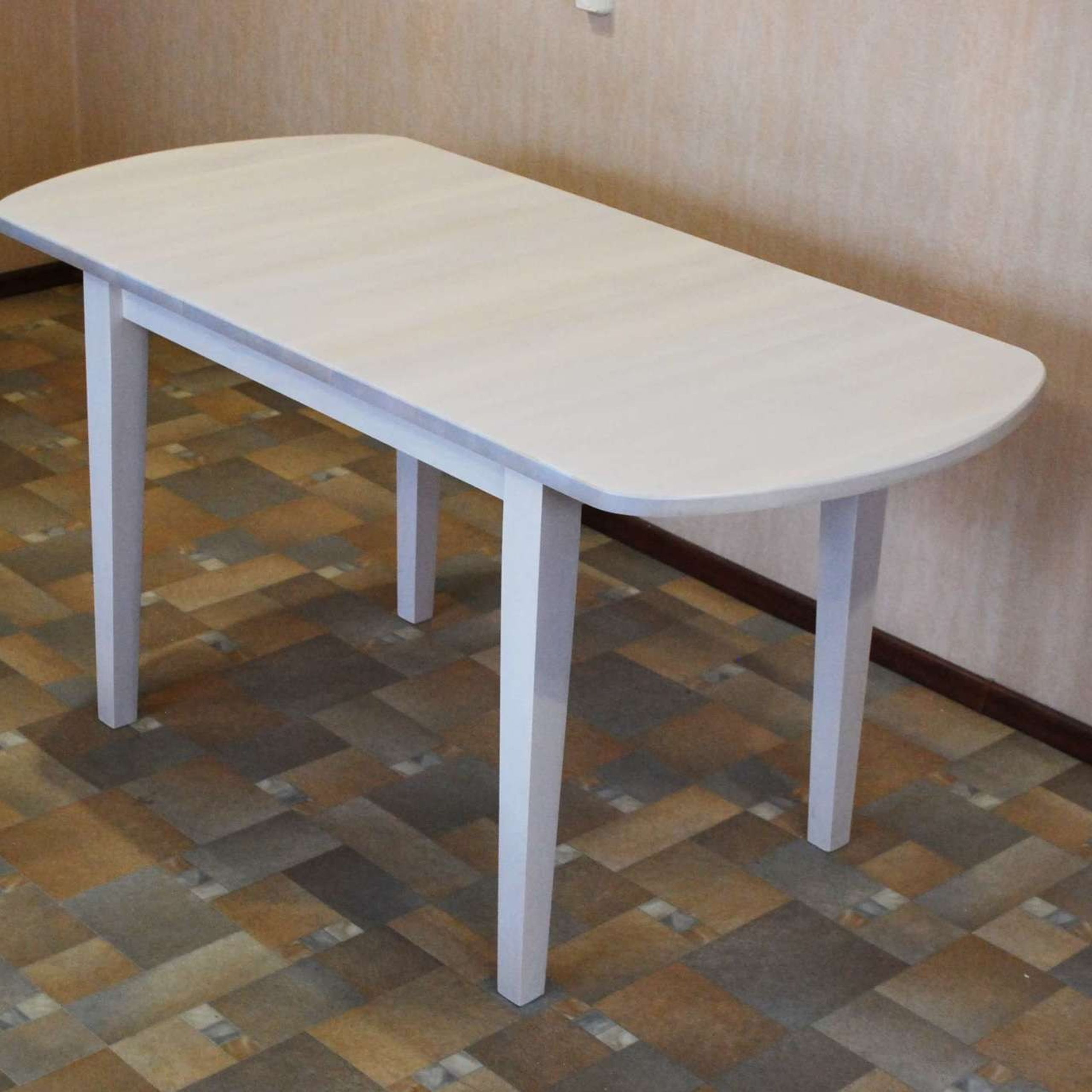 Стол закругленный раздвижной SZR-01. Стильная домашняя мебель