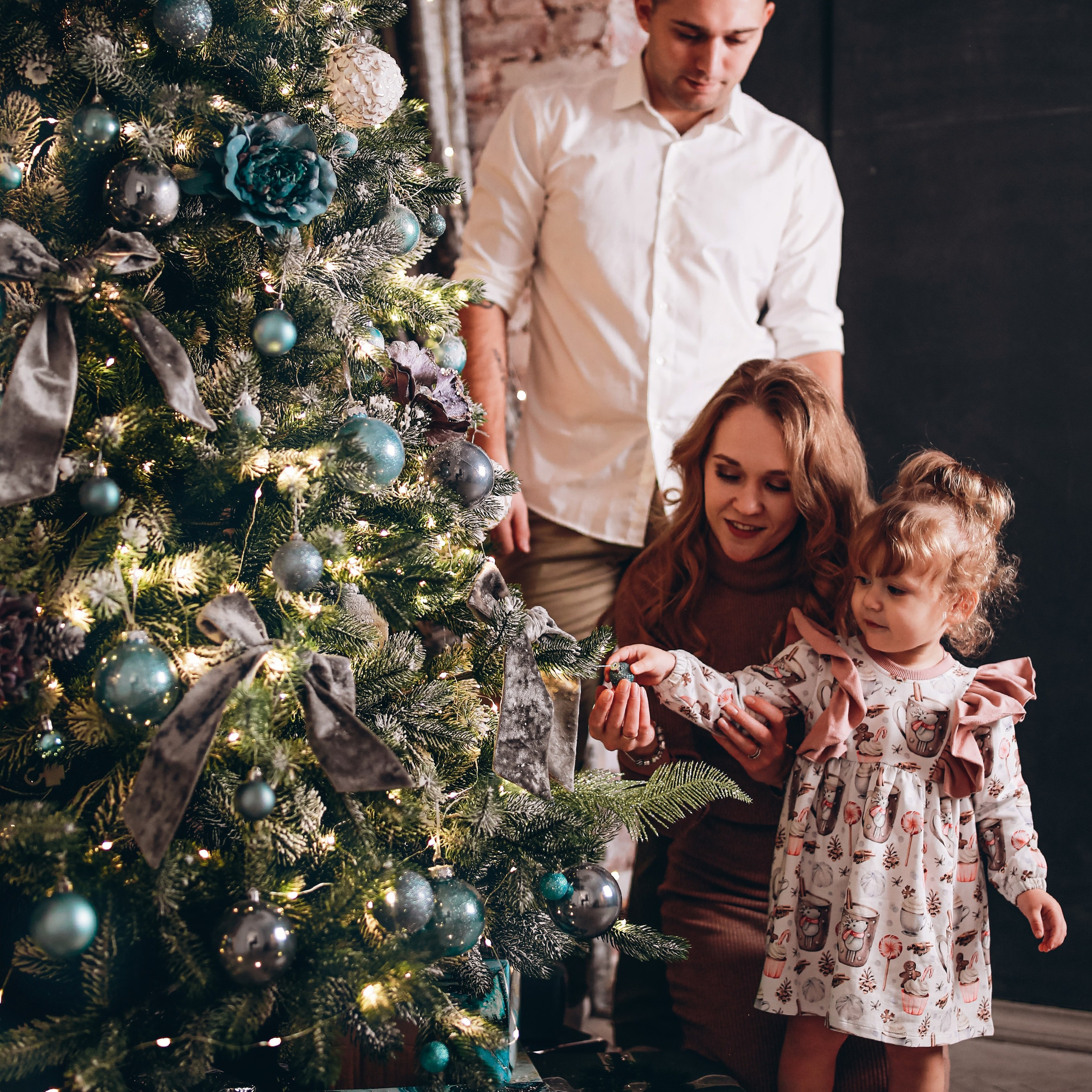 Новогодняя история семьи Дроздовых. Фотограф в Мурманске Диана Борисова