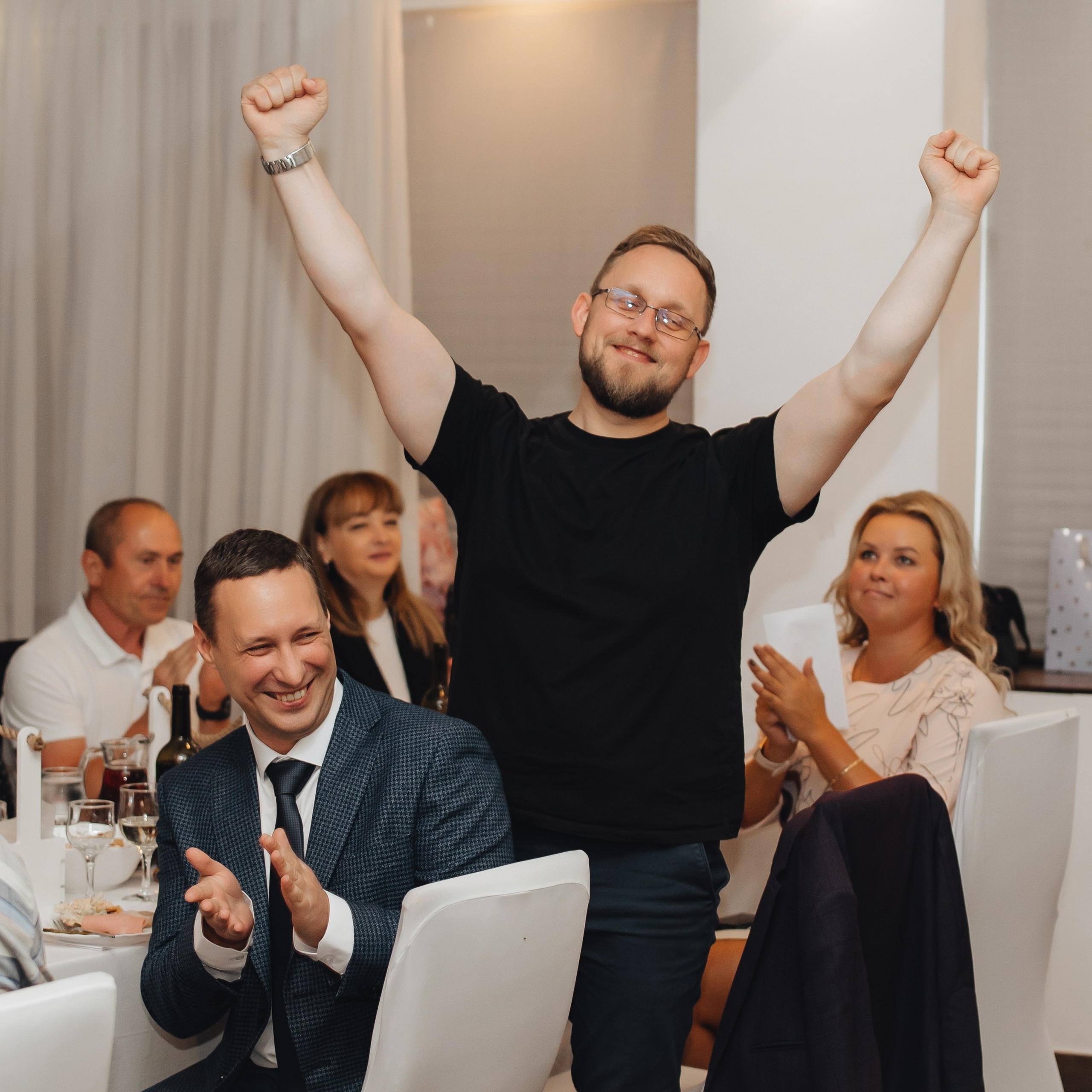 Юбилей серебряной свадьбы. Ресторан «69 параллель». Фотограф в Мурманске Диана Борисова