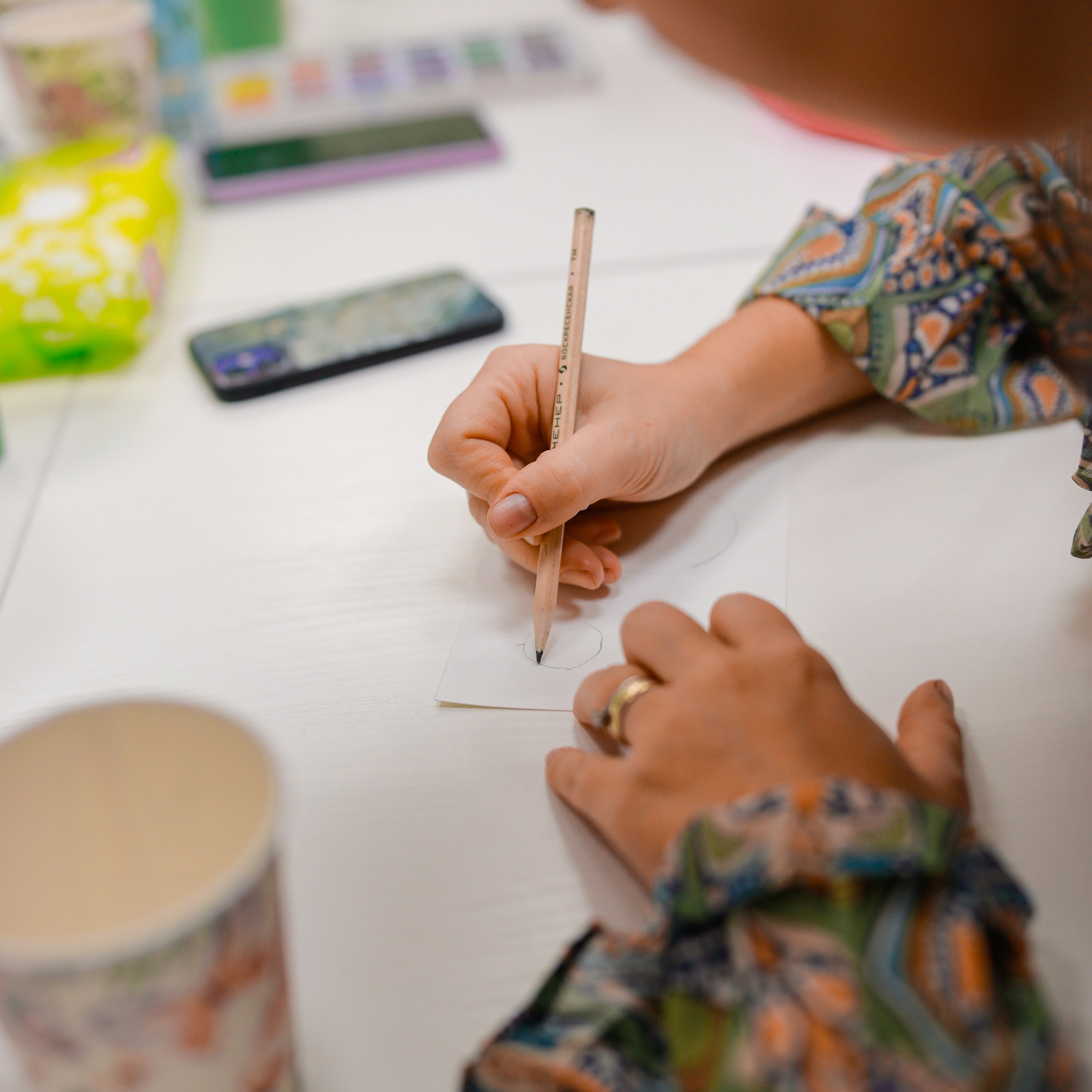 Мастер класс по рисованию. Фотограф в Мурманске Диана Борисова