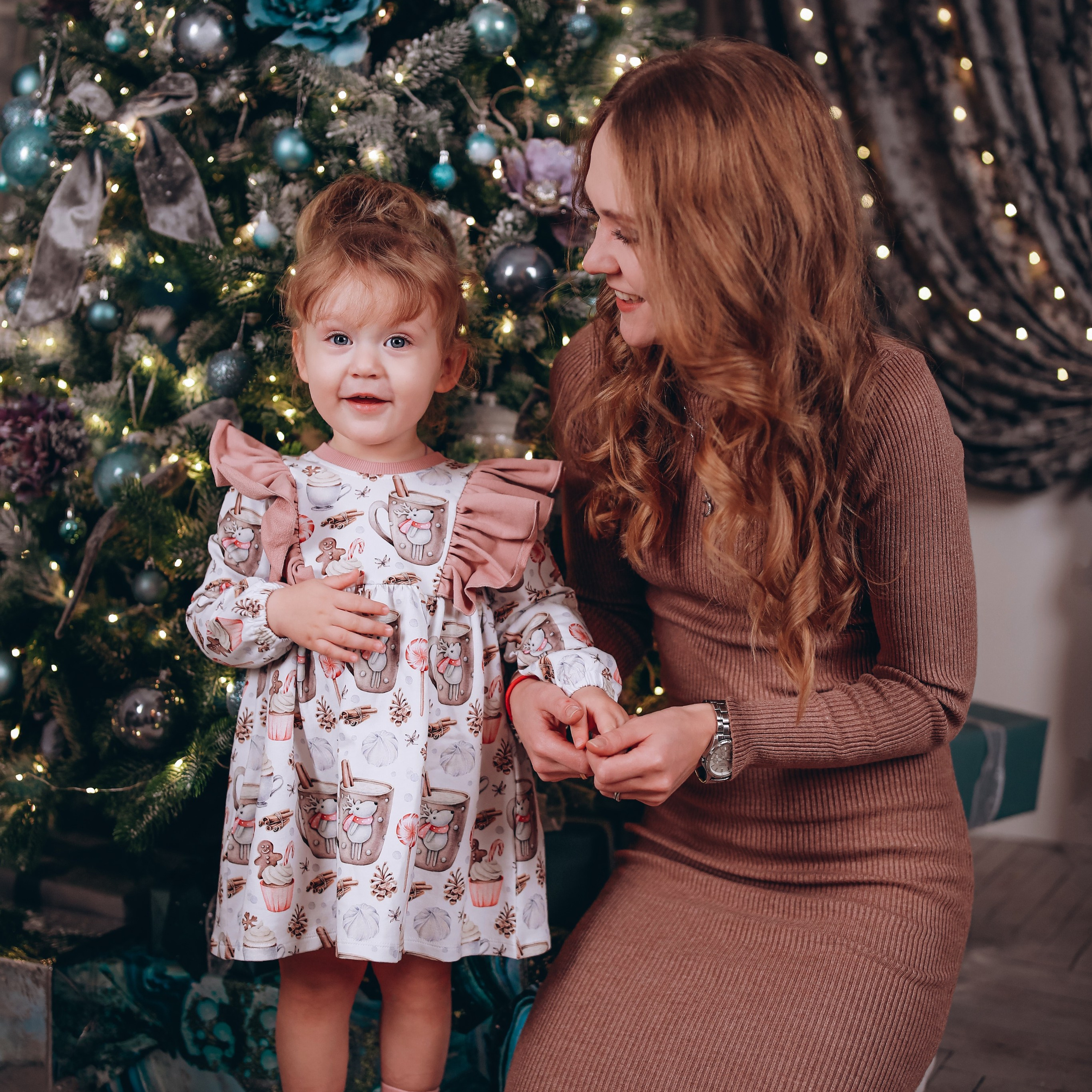 Новогодняя история семьи Дроздовых. Фотограф в Мурманске Диана Борисова