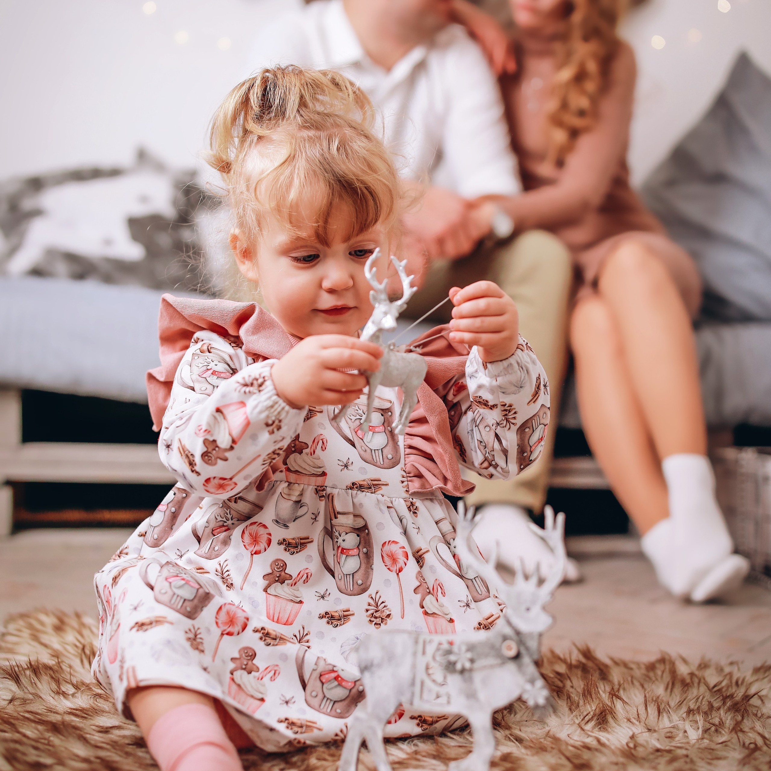 Новогодняя история семьи Дроздовых