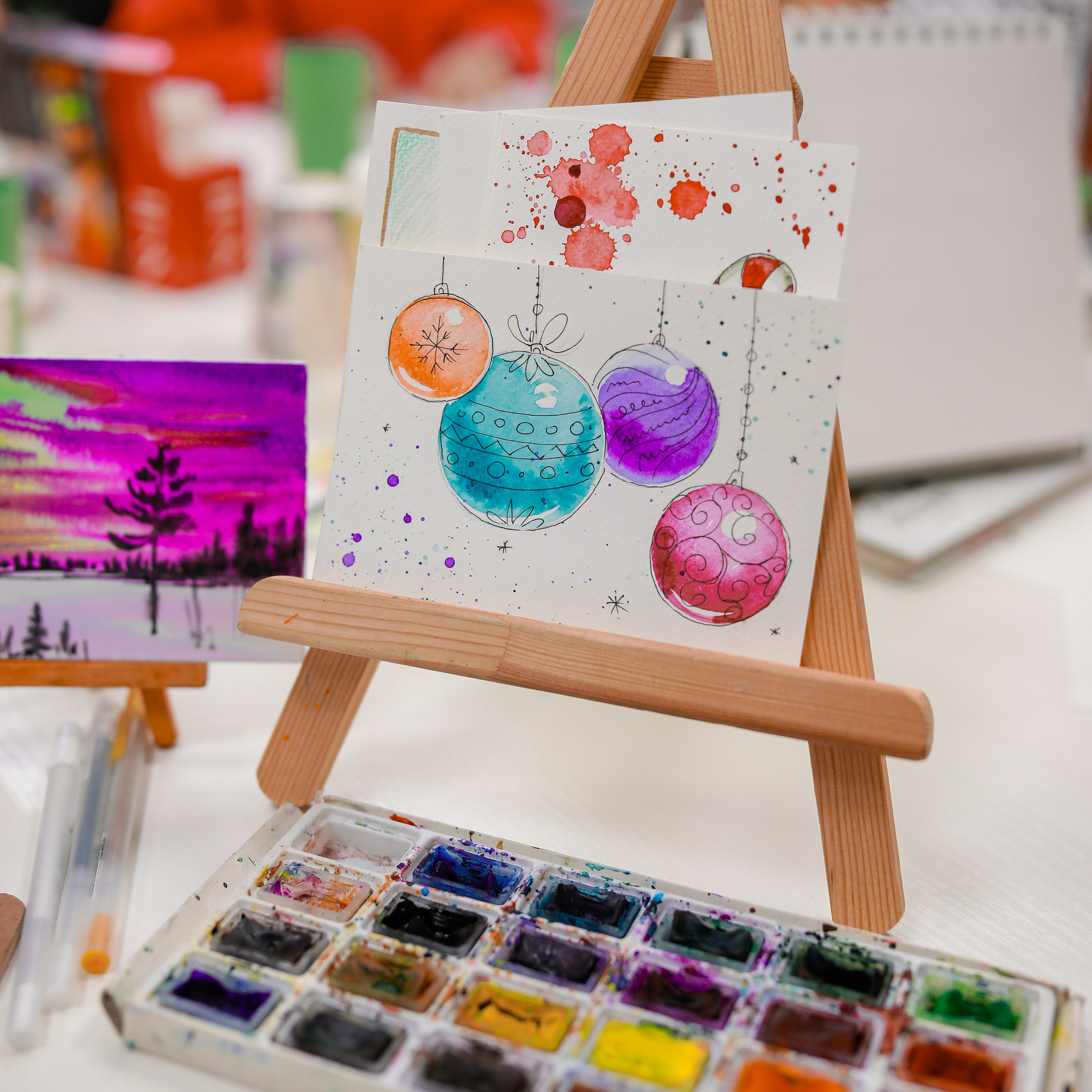 Мастер класс по рисованию. Фотограф в Мурманске Диана Борисова