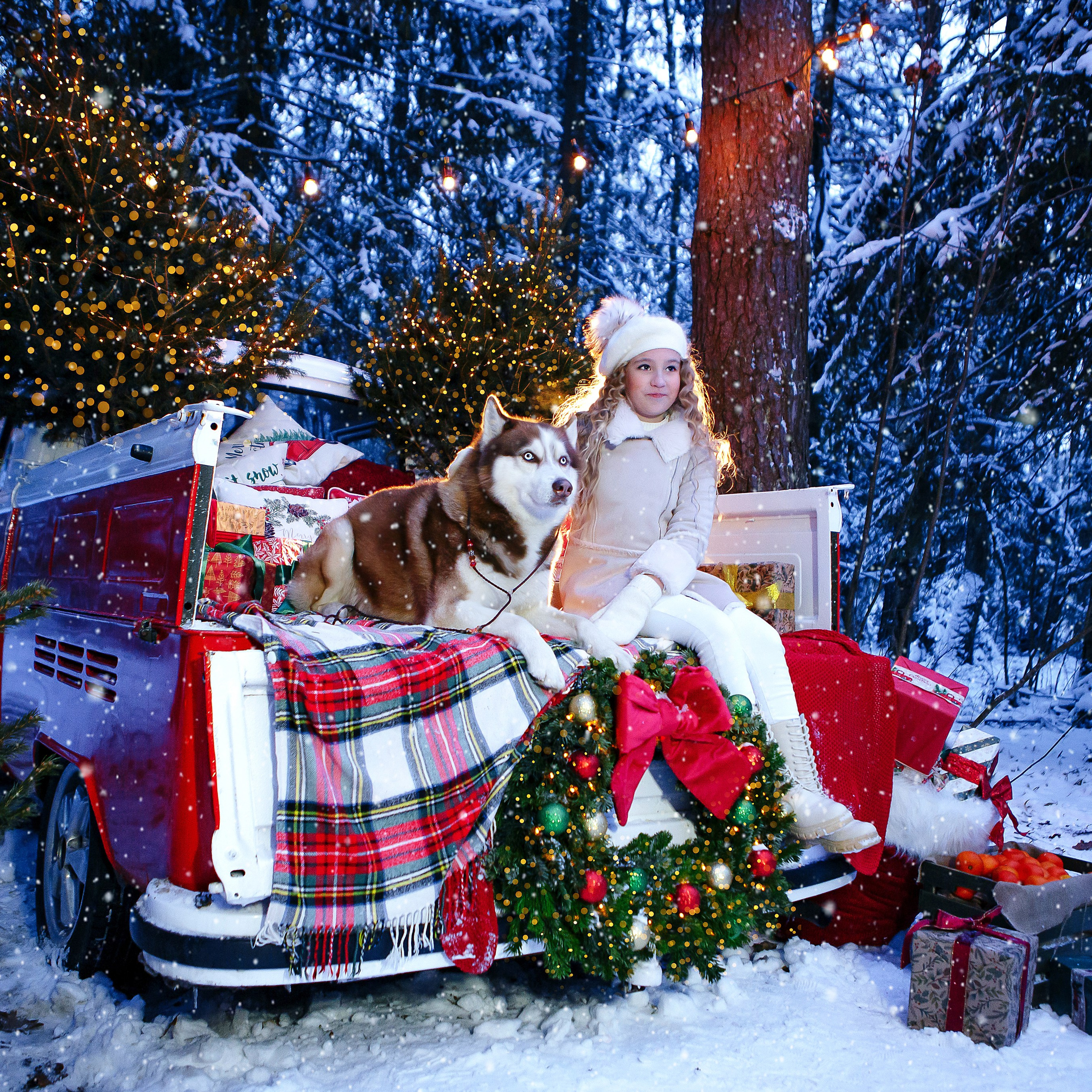 Новогодний пикап