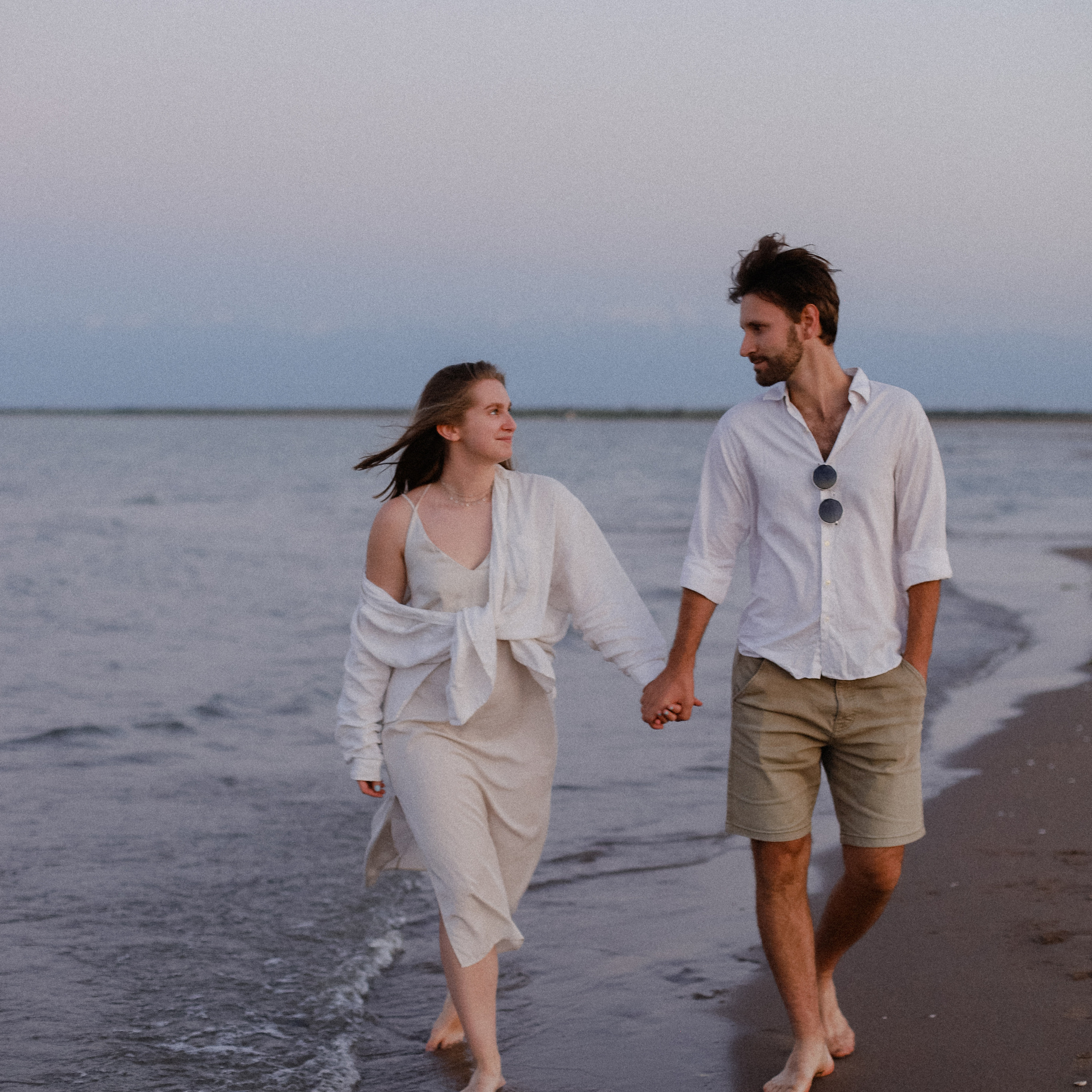 закатная съемка на Капчагае