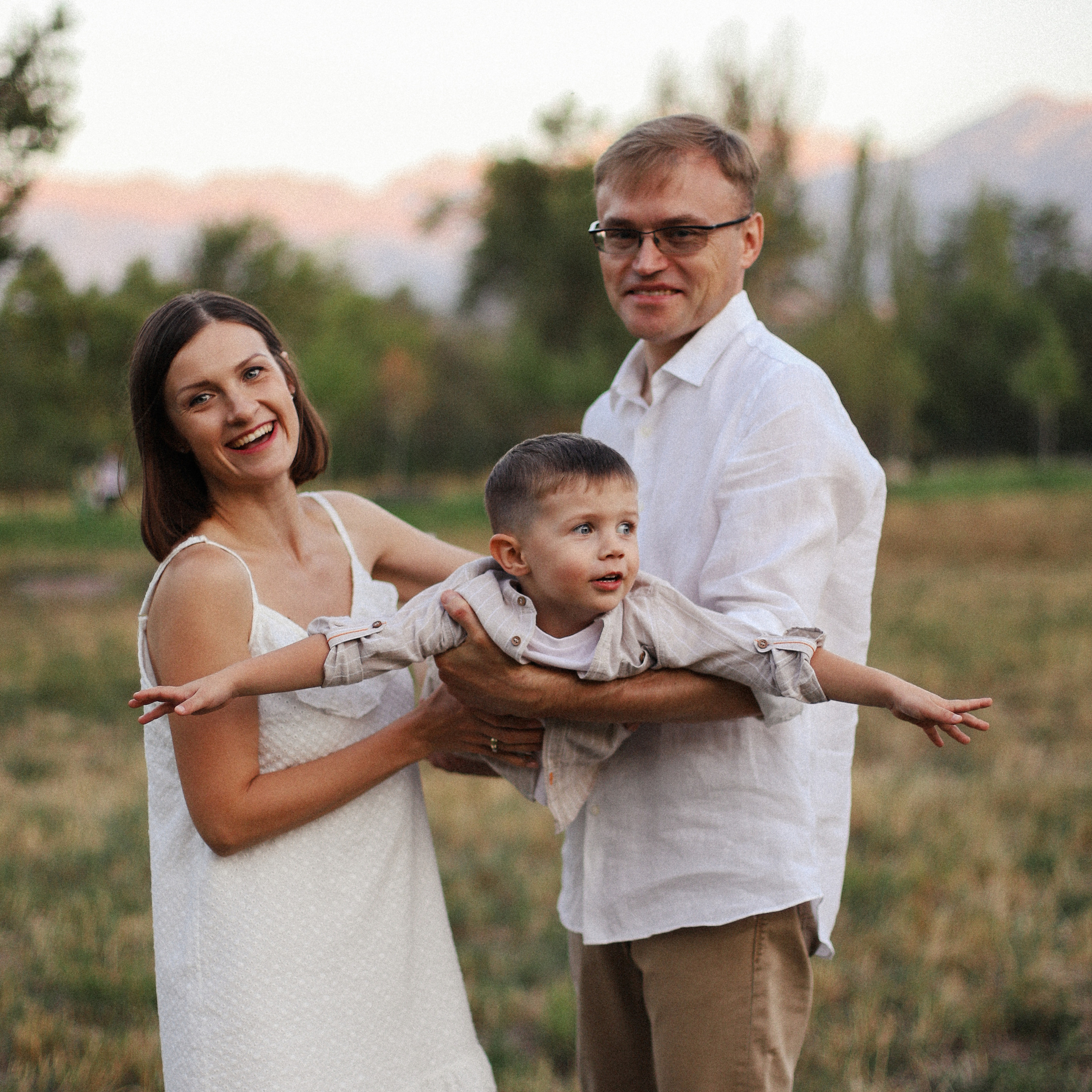 закат в ботсаду