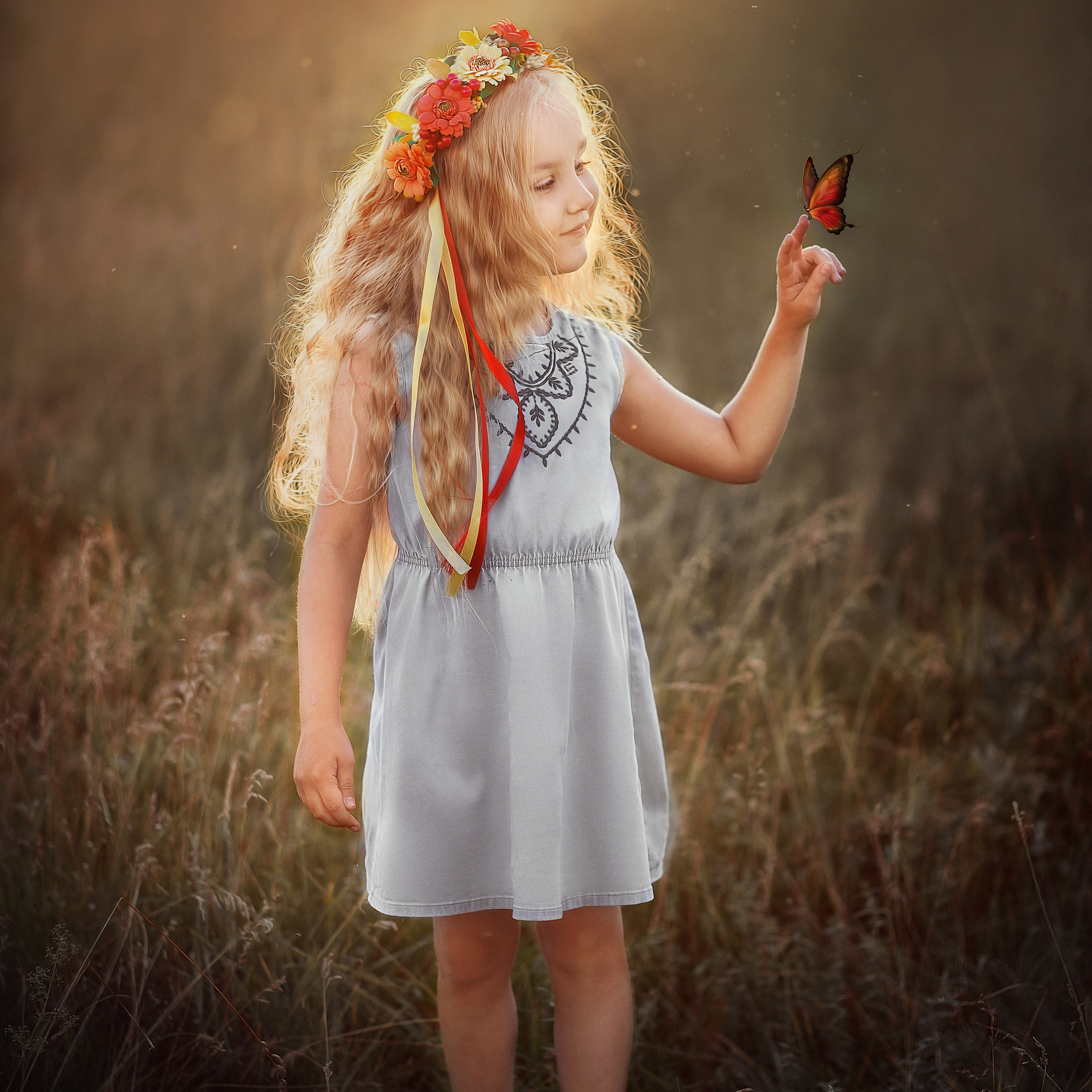 Запуталось солнце