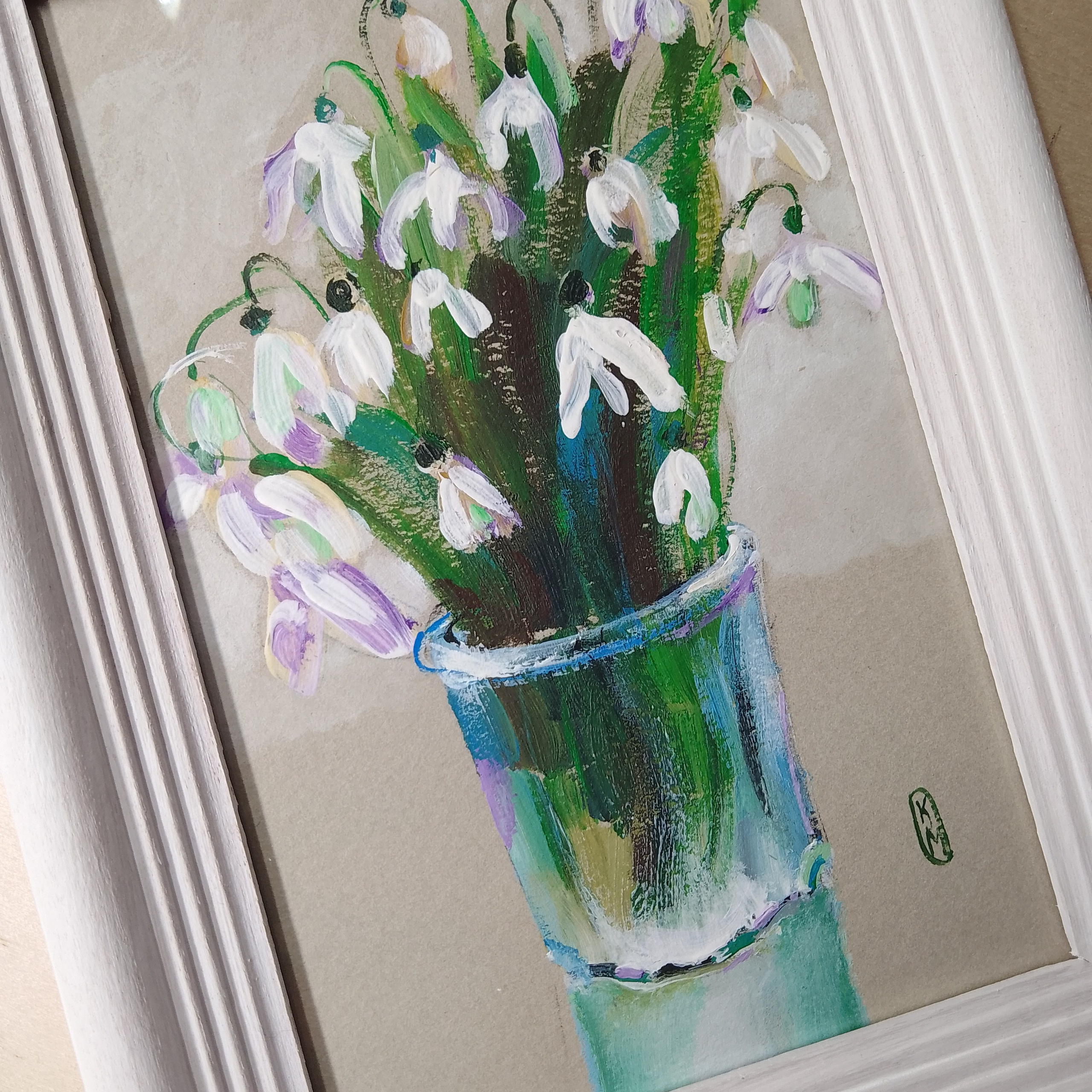 Картина «Подснежники». Художник Екатерина Морозова в Санкт-Петербурге