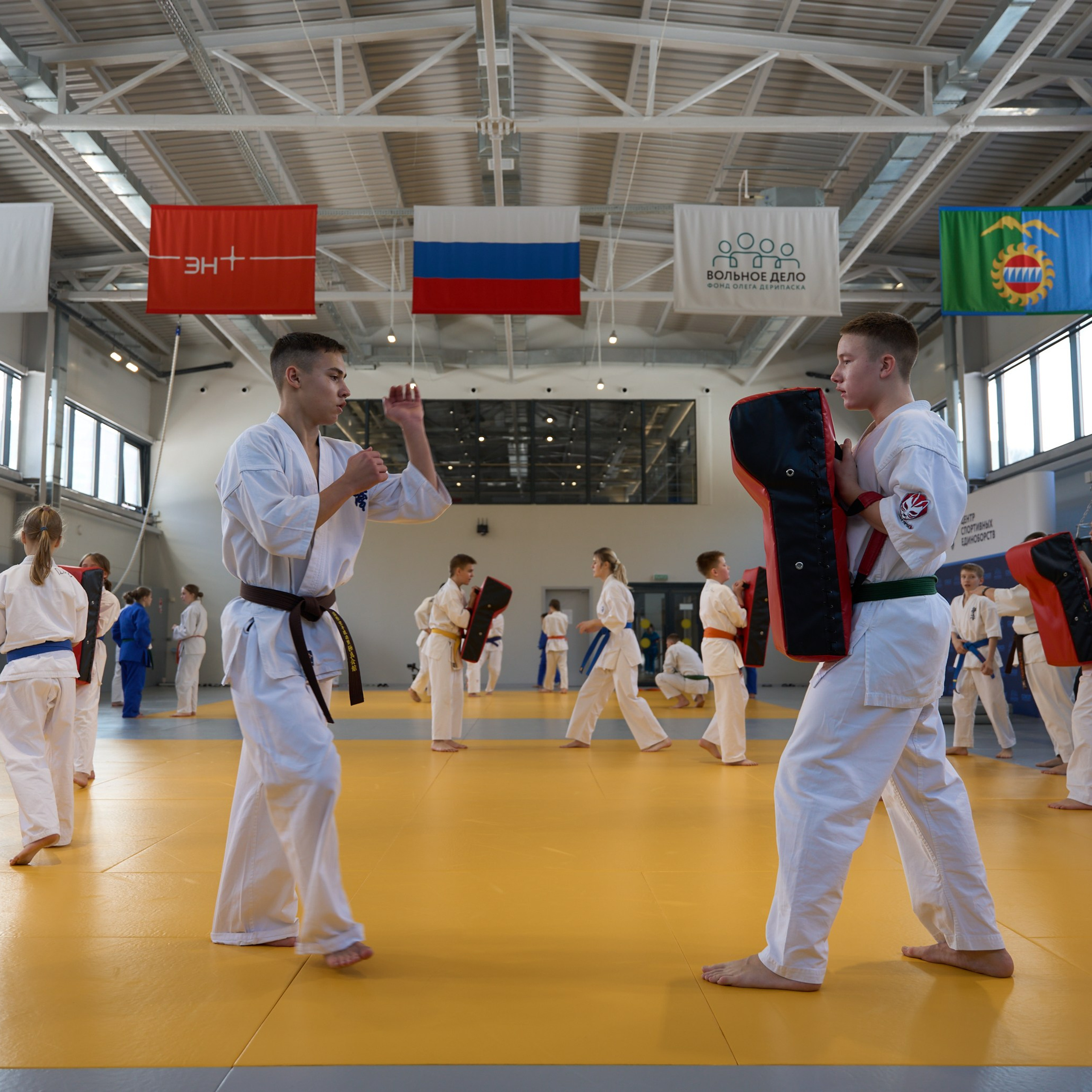 Открытие центров спортивных единоборств «Сокол» Красноярск/Дивногорск. Александр Сазонов Красноярск