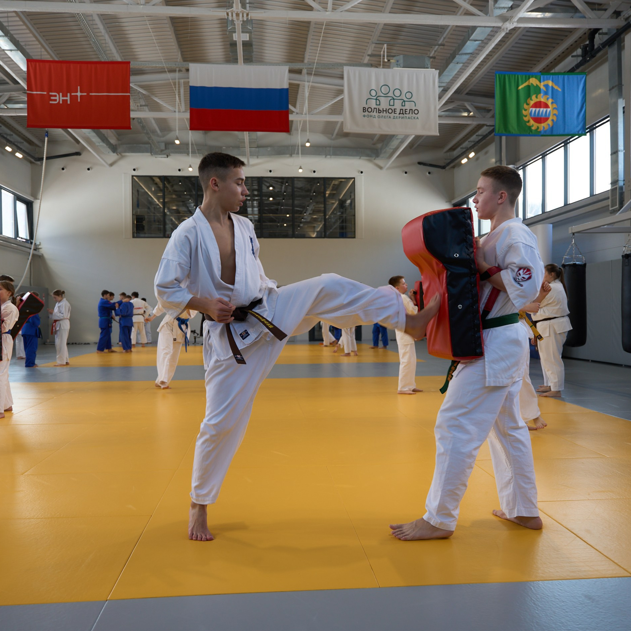 Открытие центров спортивных единоборств «Сокол» Красноярск/Дивногорск. Александр Сазонов Красноярск