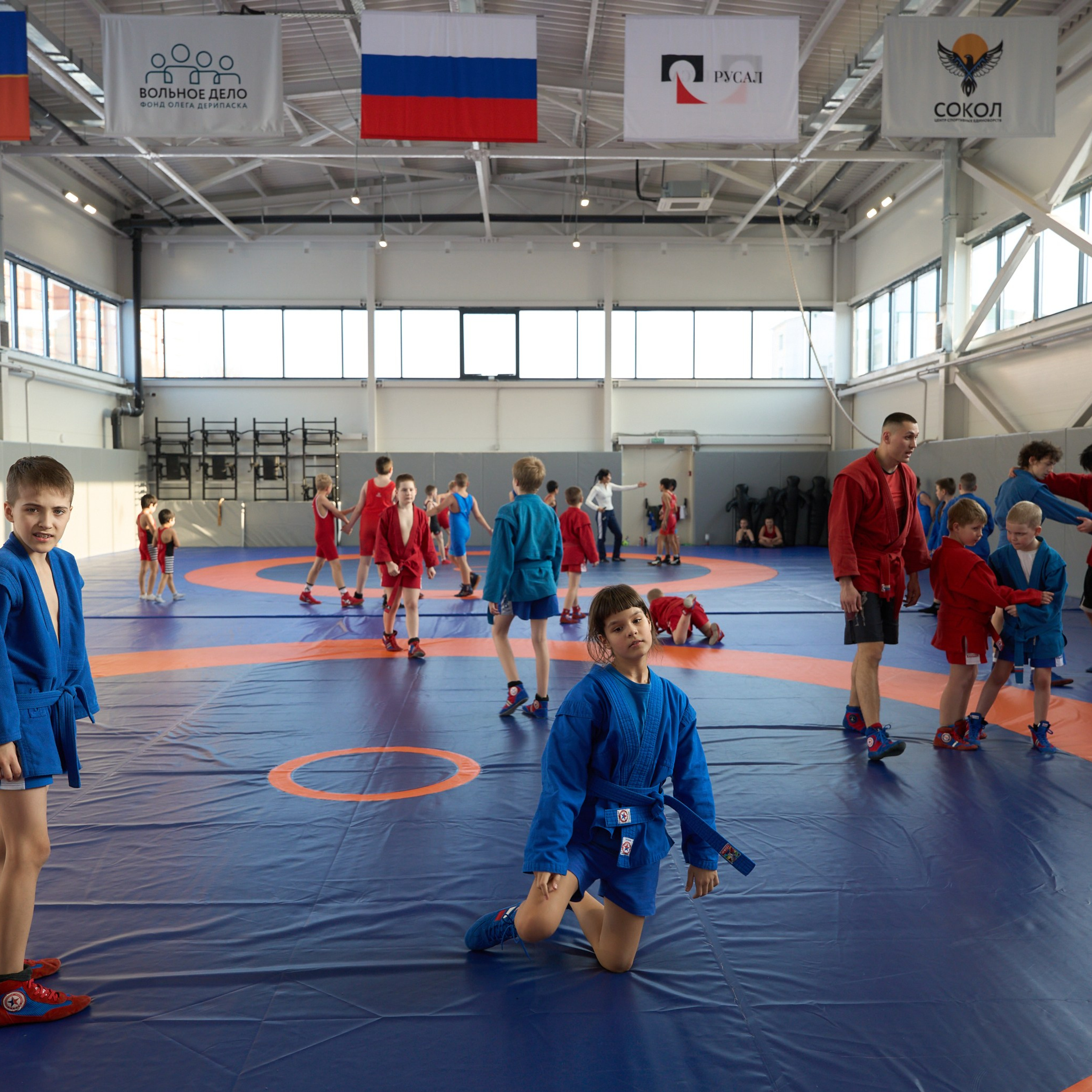 Открытие центров спортивных единоборств «Сокол» Красноярск/Дивногорск. Александр Сазонов Красноярск