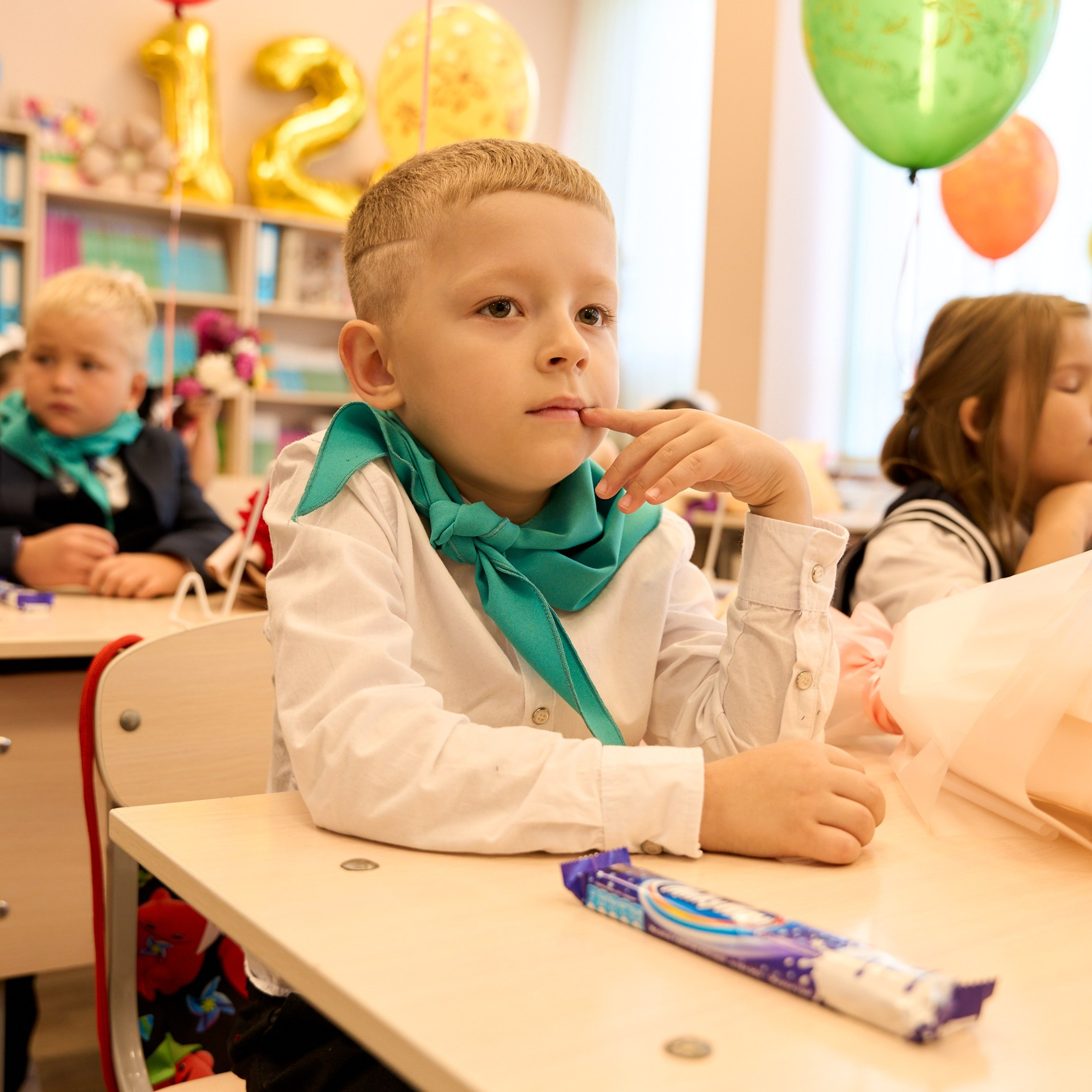 Линейка 1 сентября. Александр Сазонов Красноярск