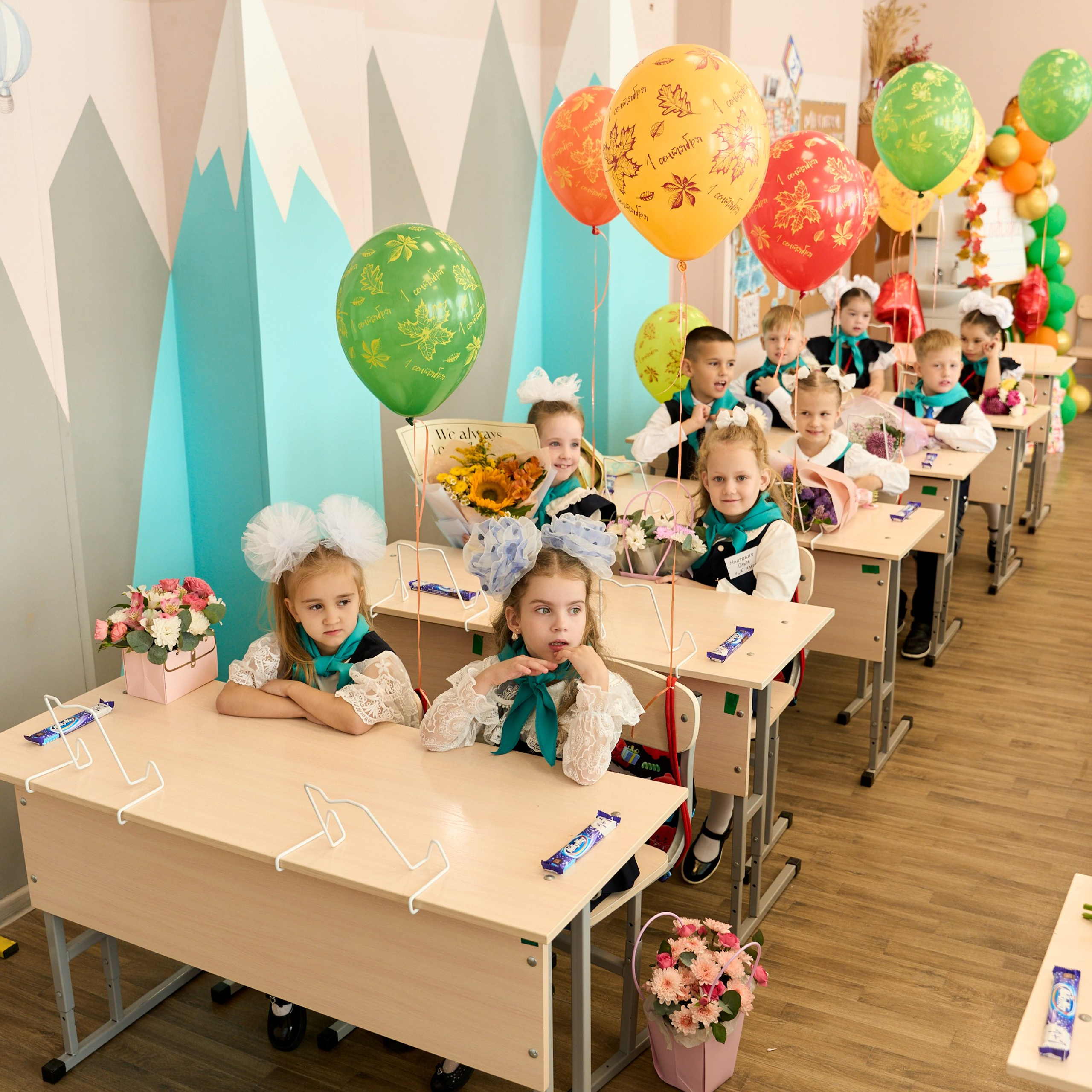 Линейка 1 сентября. Александр Сазонов Красноярск