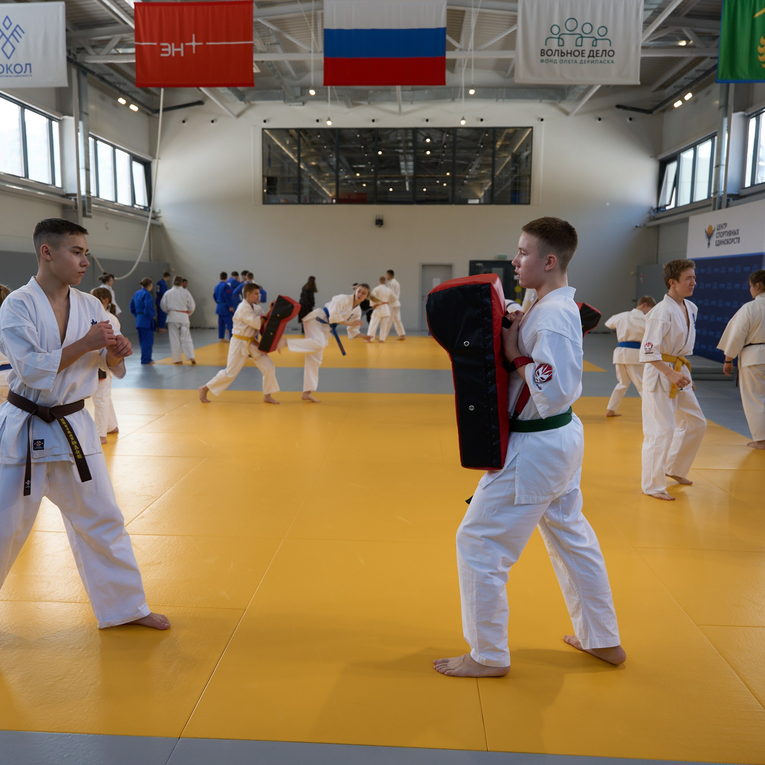 Открытие центров спортивных единоборств «Сокол» Красноярск/Дивногорск. Александр Сазонов Красноярск