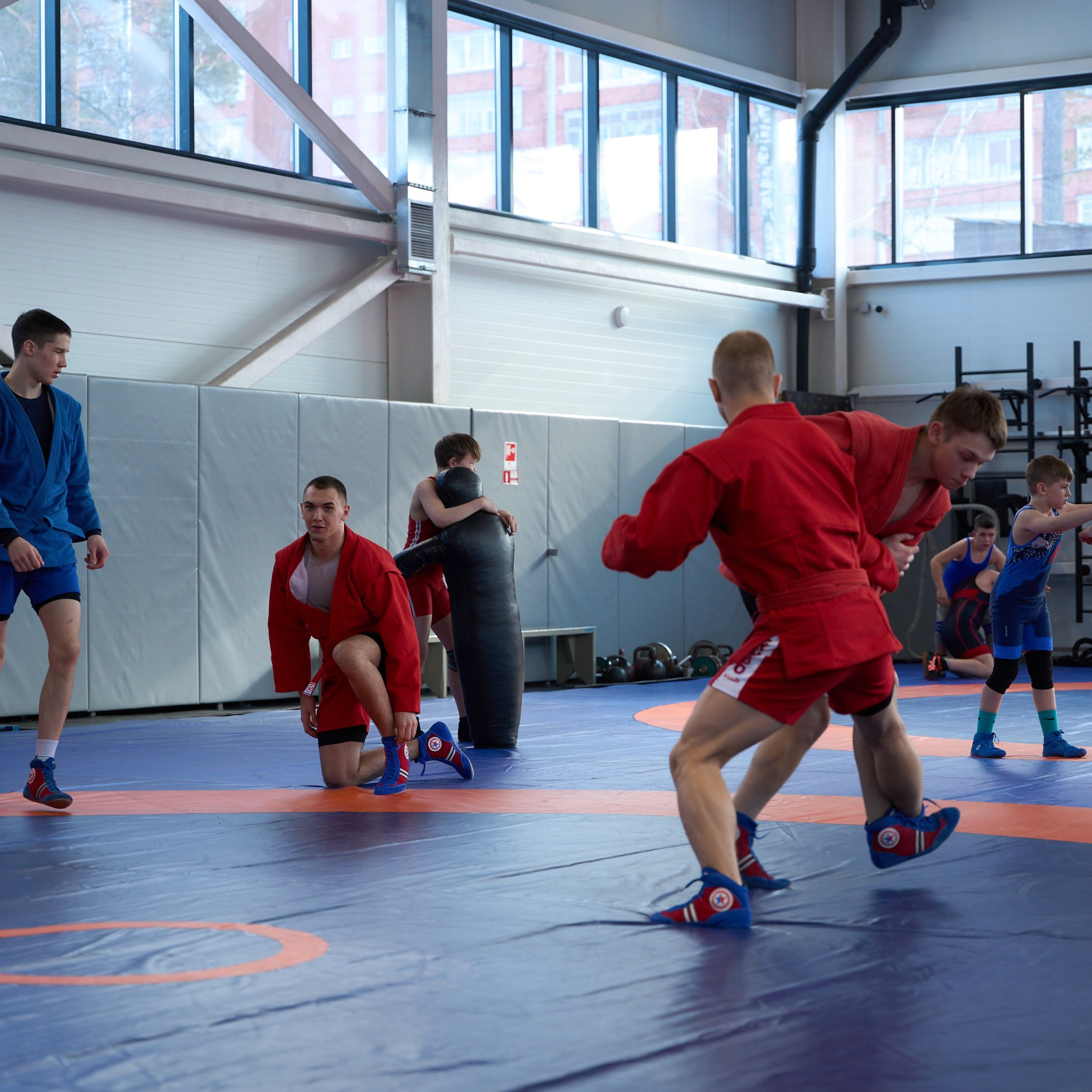 Открытие центров спортивных единоборств «Сокол» Красноярск/Дивногорск. Александр Сазонов Красноярск