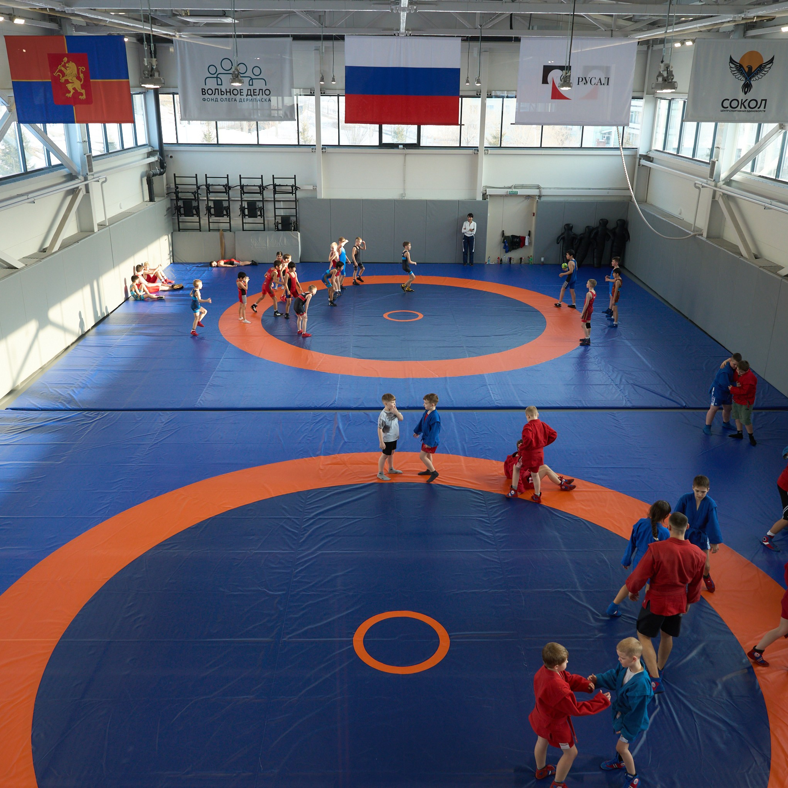 Открытие центров спортивных единоборств «Сокол» Красноярск/Дивногорск. Александр Сазонов Красноярск