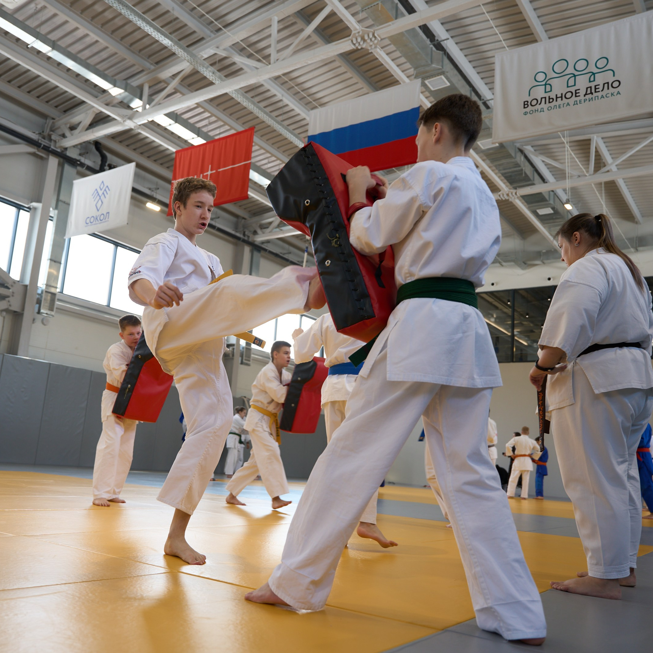 Открытие центров спортивных единоборств «Сокол» Красноярск/Дивногорск. Александр Сазонов Красноярск