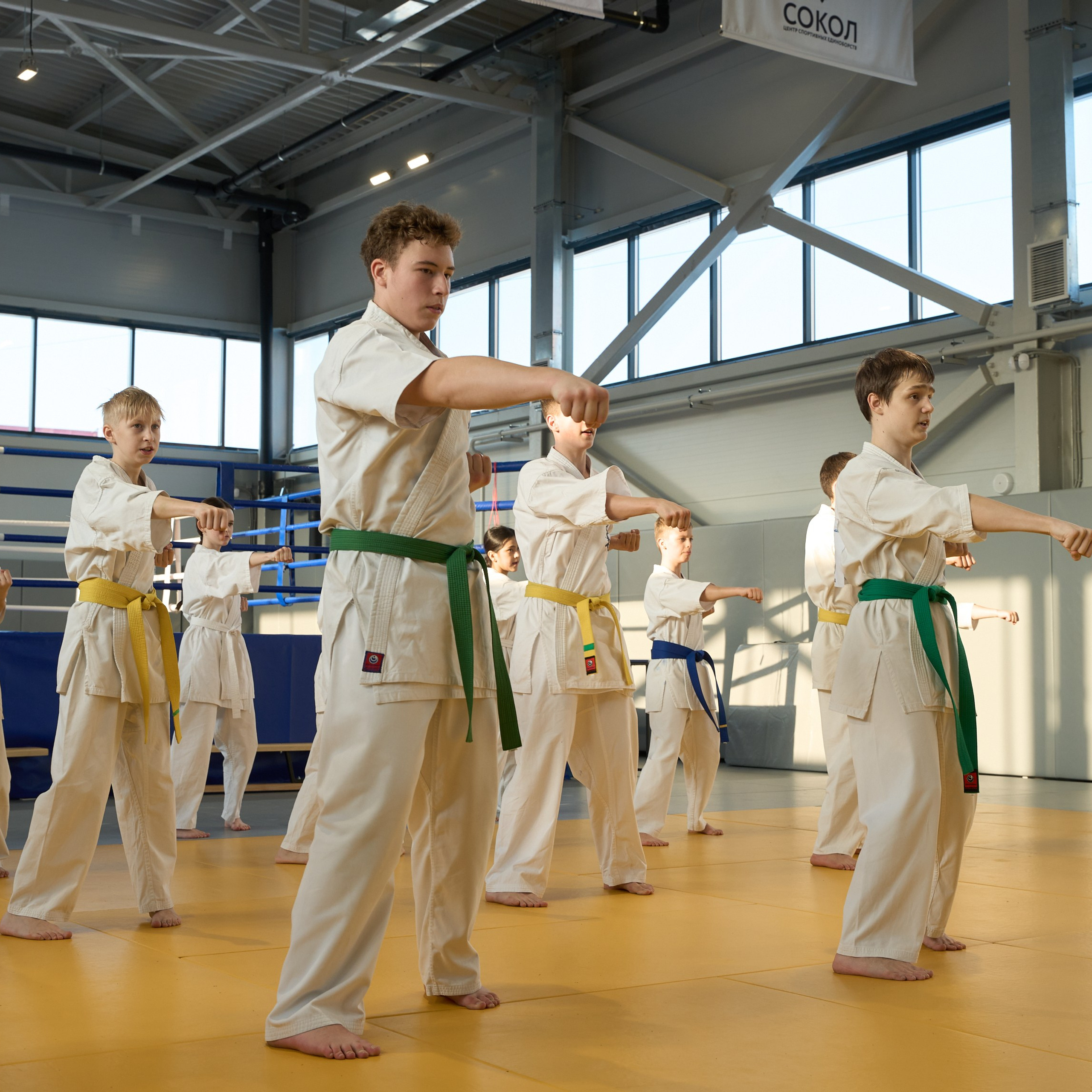 Открытие центров спортивных единоборств «Сокол» Красноярск/Дивногорск. Александр Сазонов Красноярск