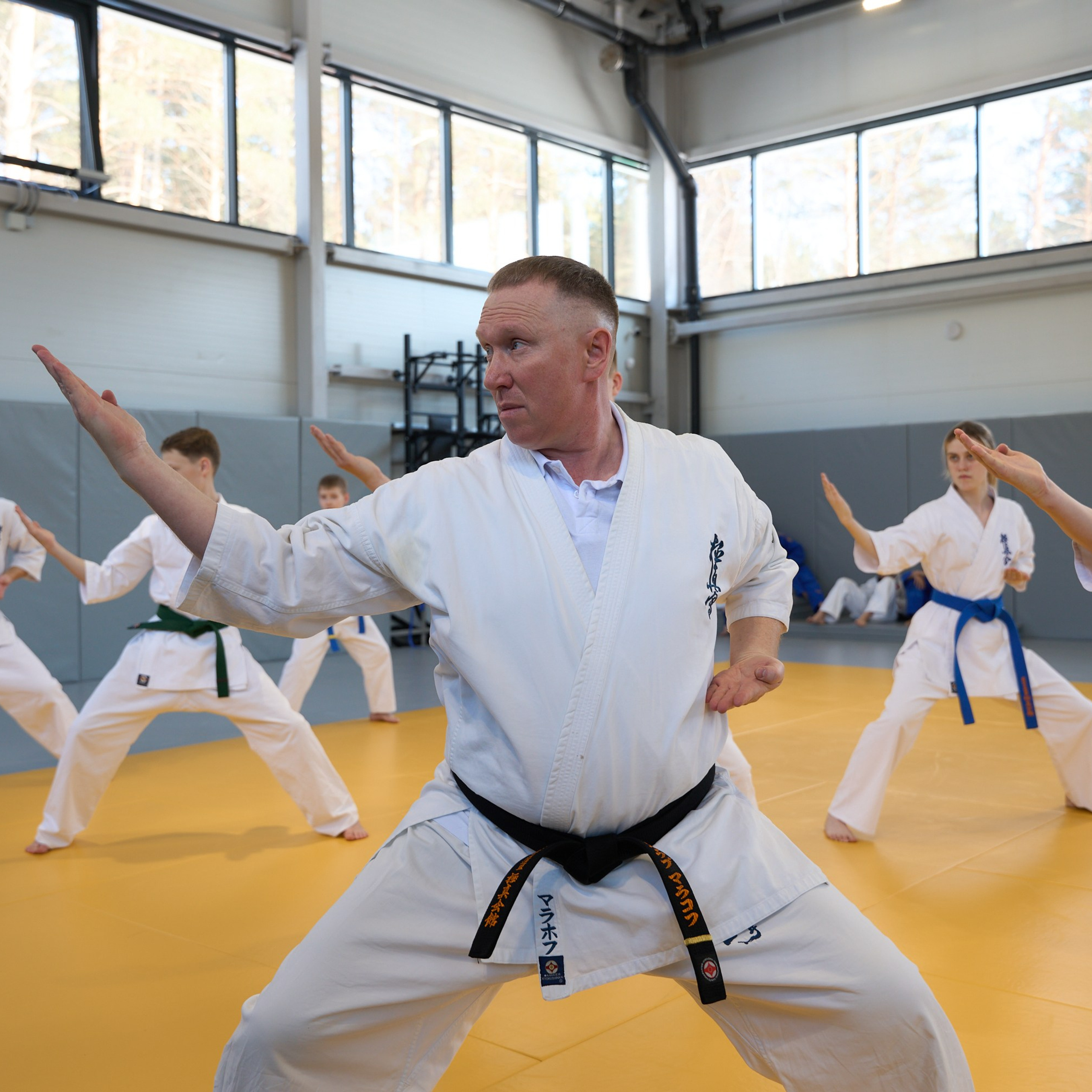 Открытие центров спортивных единоборств «Сокол» Красноярск/Дивногорск. Александр Сазонов Красноярск