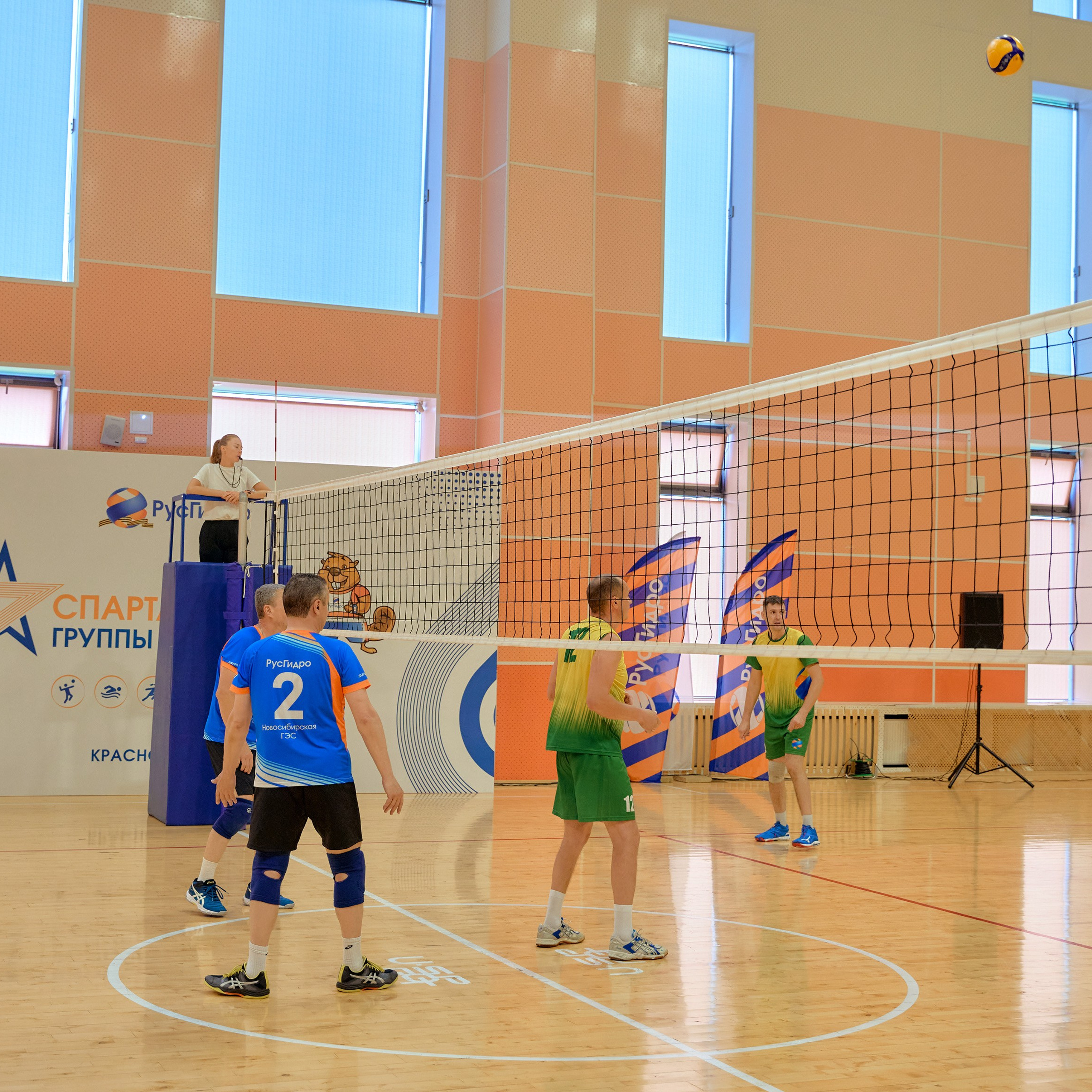 Спартакиада Группы РУСГИДРО | Волейбол. Александр Сазонов Красноярск
