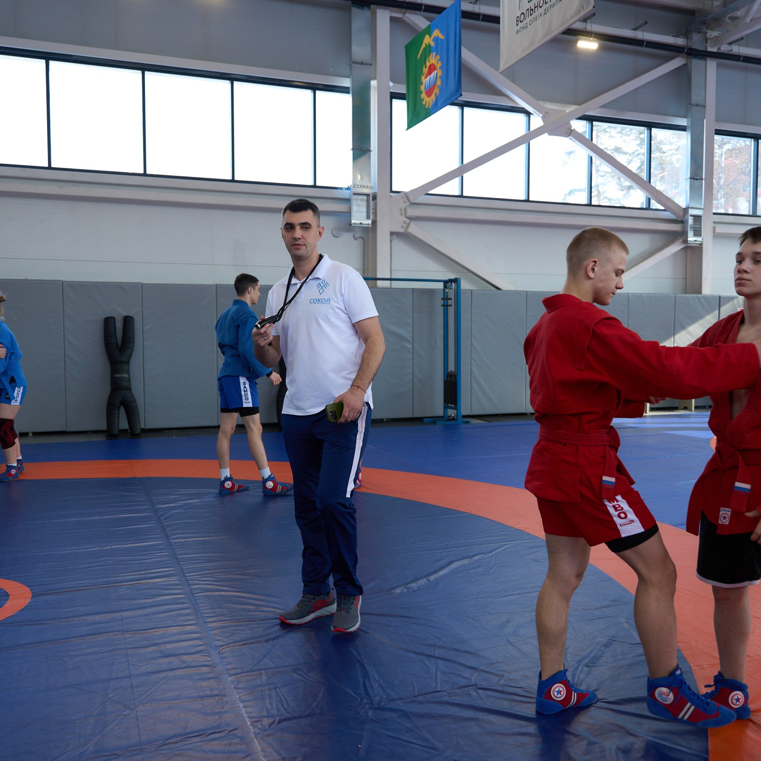 Открытие центров спортивных единоборств «Сокол» Красноярск/Дивногорск. Александр Сазонов Красноярск