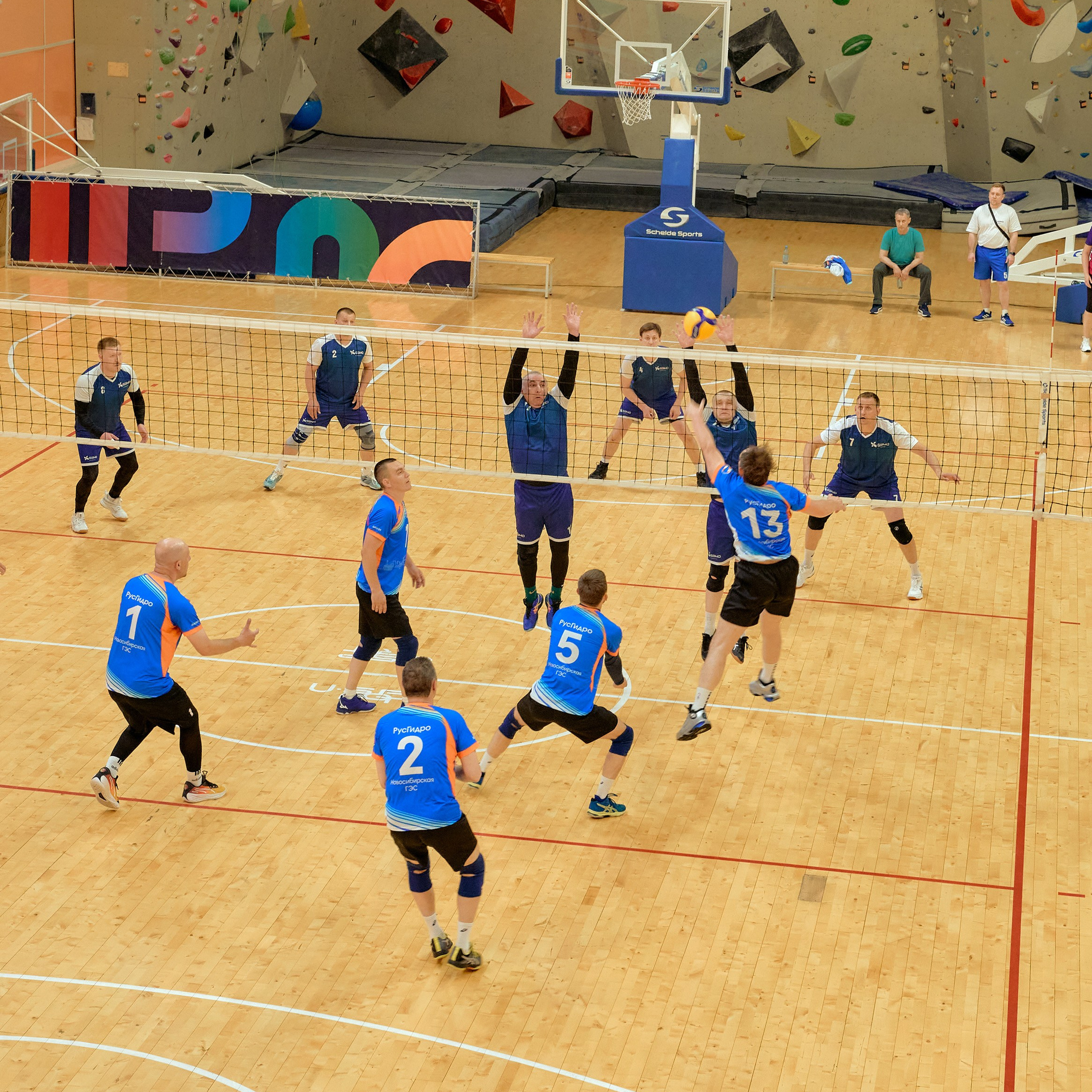 Спартакиада Группы РУСГИДРО | Волейбол. Александр Сазонов Красноярск